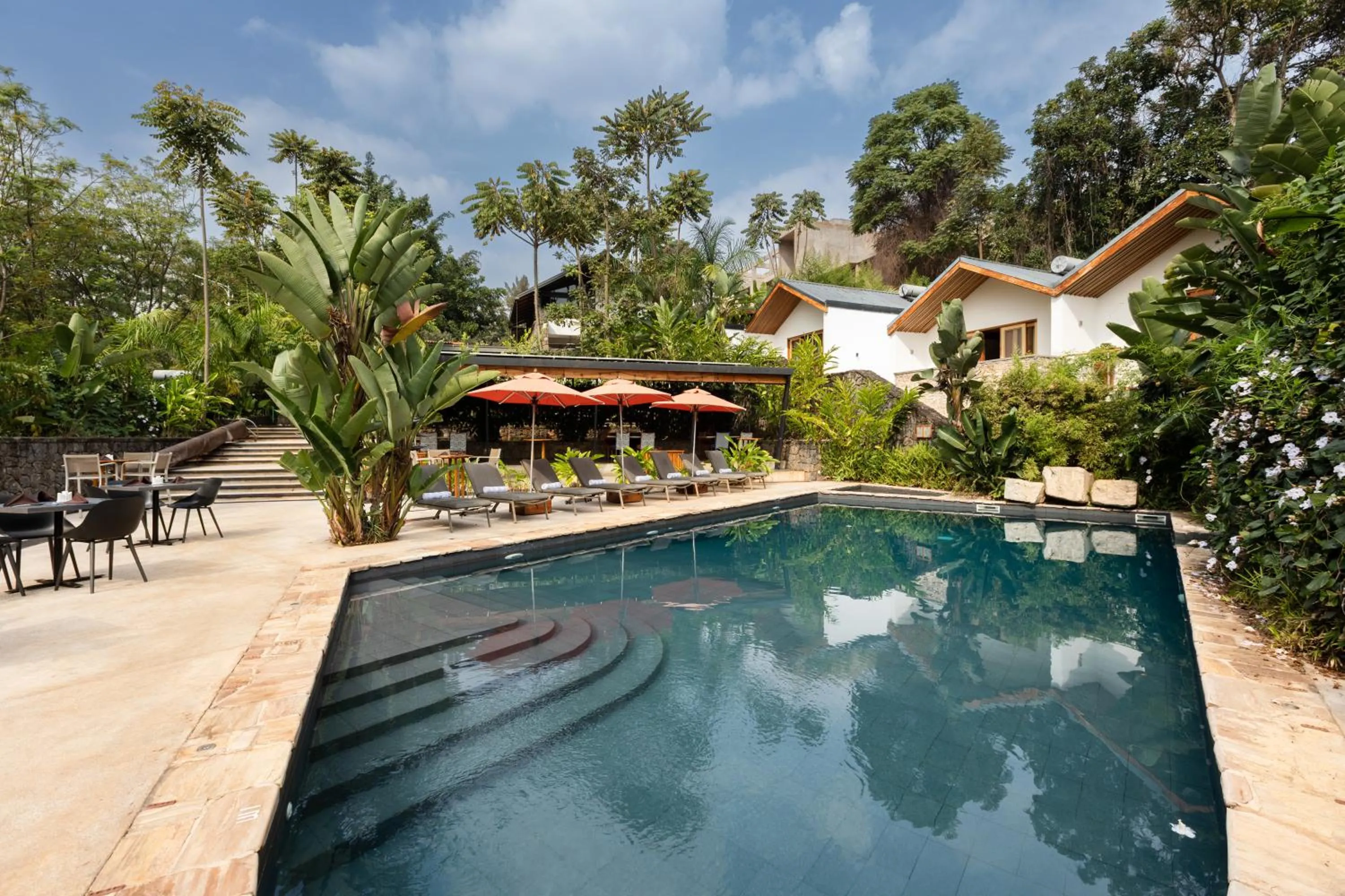 Swimming pool in Hemingways Retreat Kigali