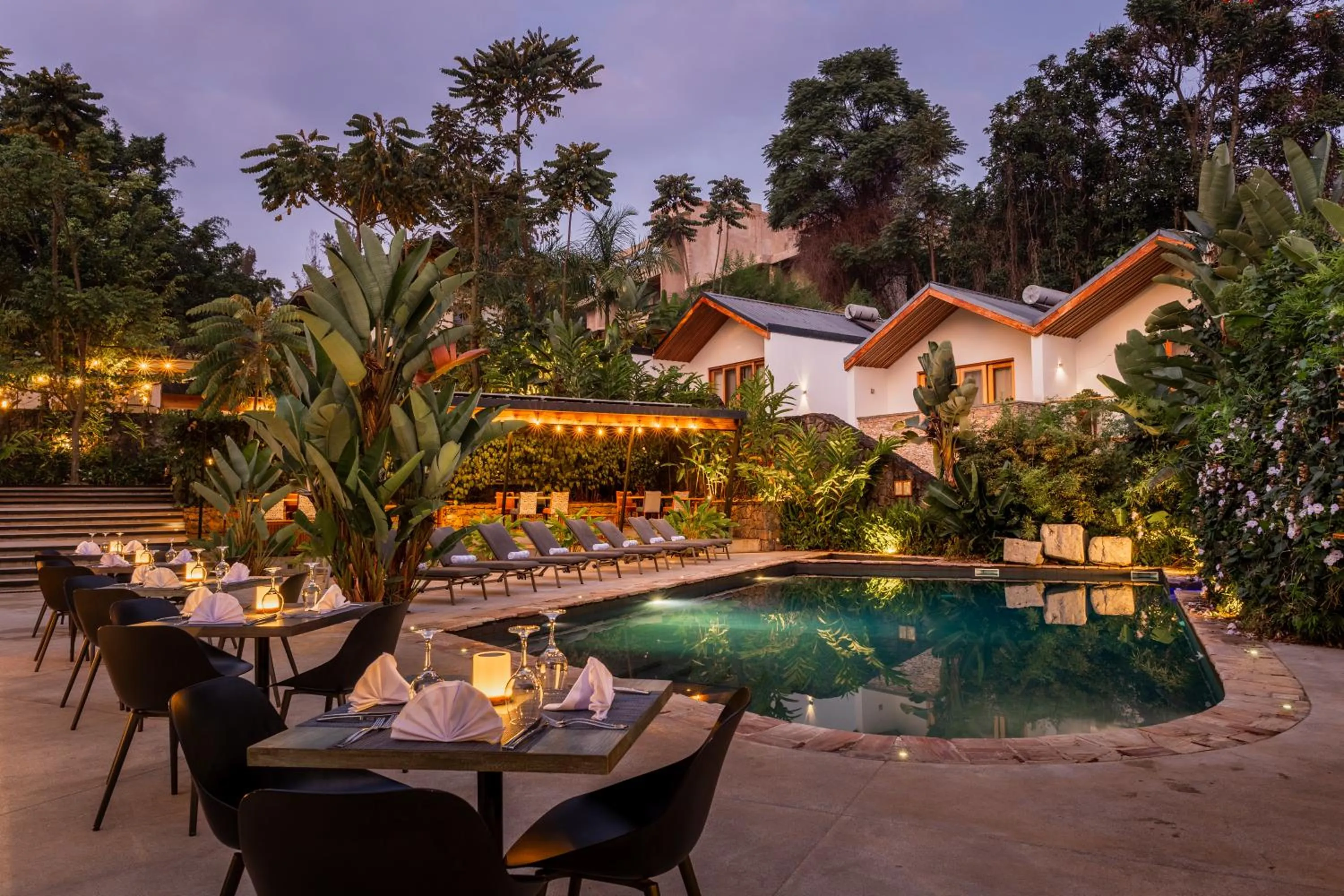 Swimming pool in Hemingways Retreat Kigali