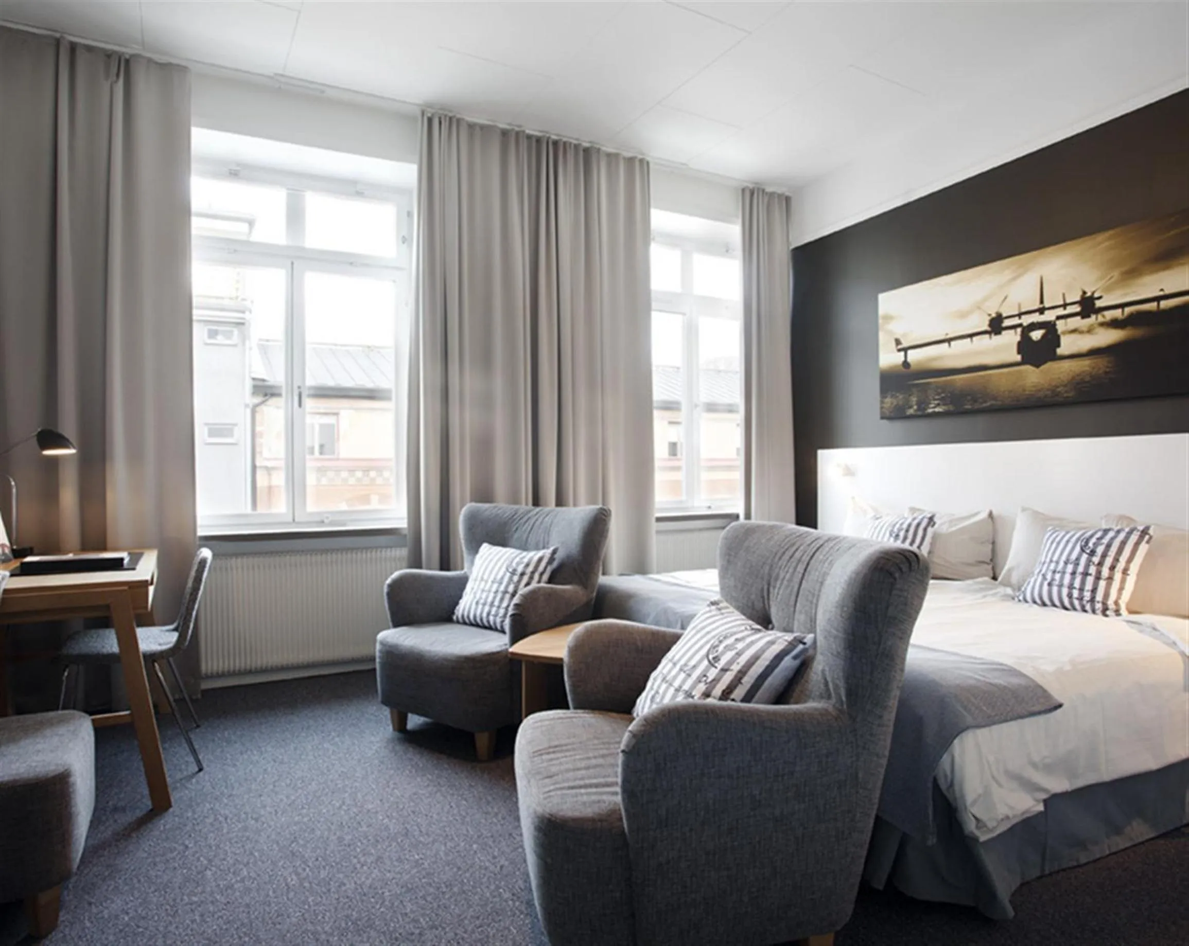 Photo of the whole room in Hotel Örebro