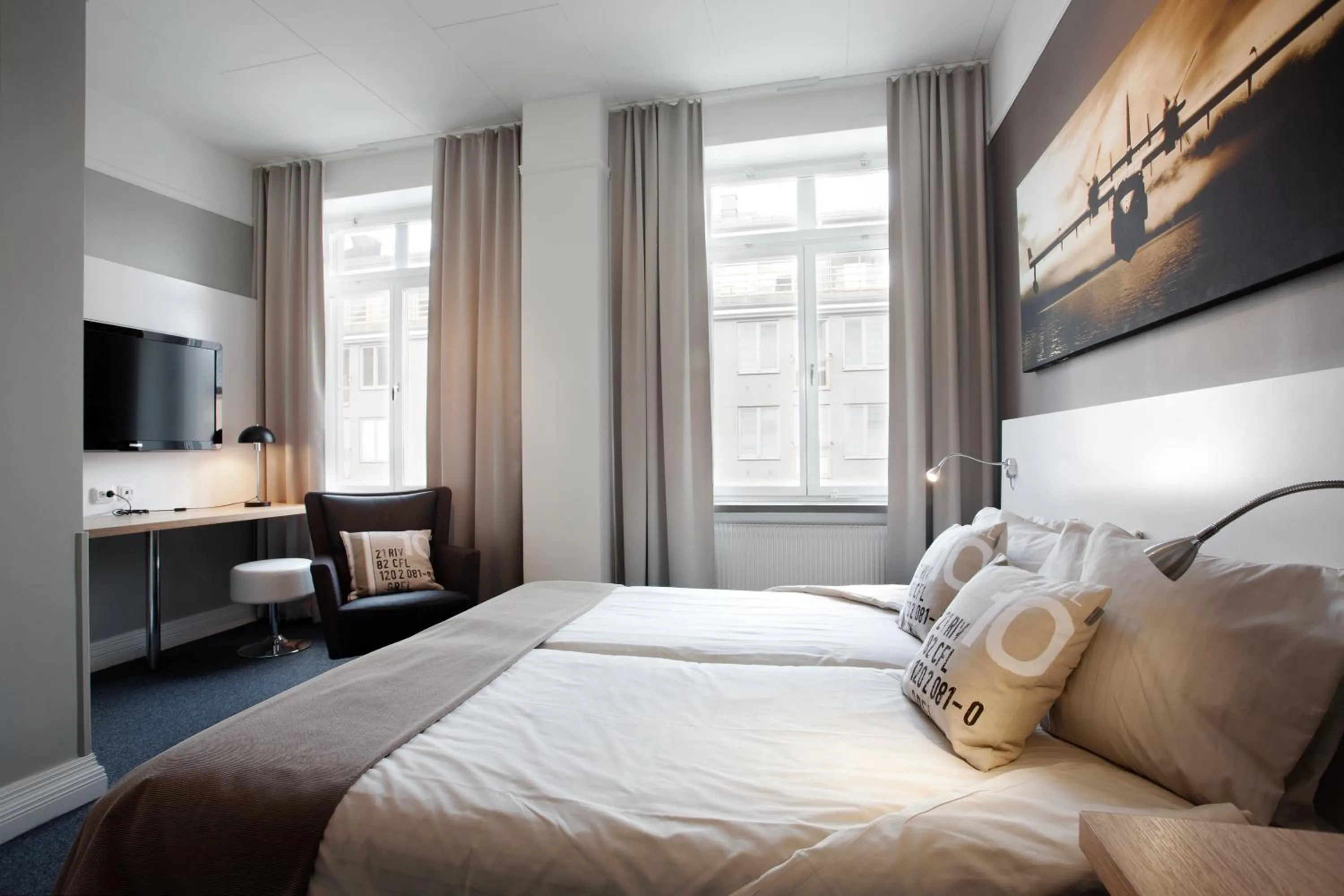 Photo of the whole room, Bed in Hotel Örebro