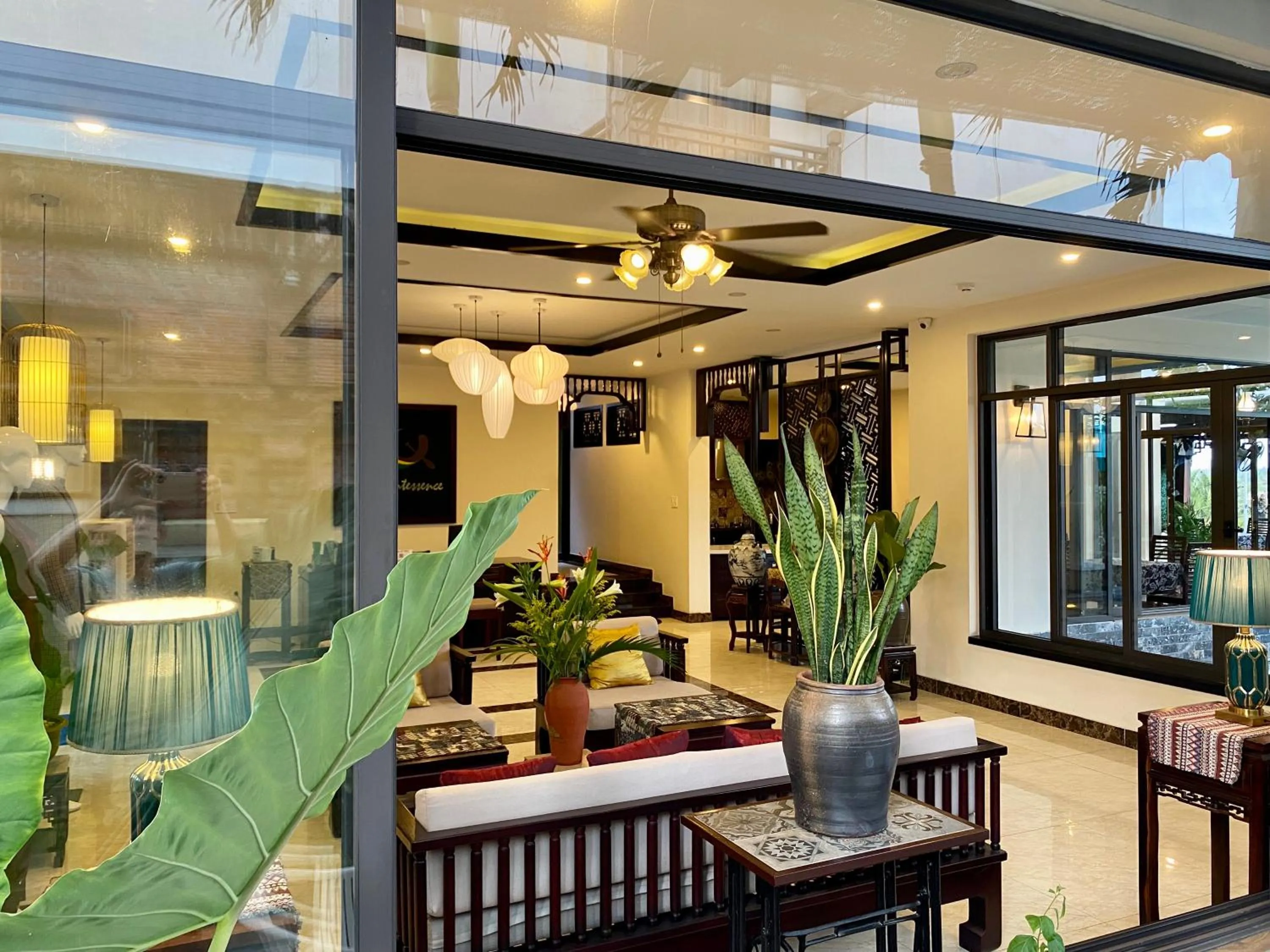 Lobby or reception in The Quin Riverside Villa