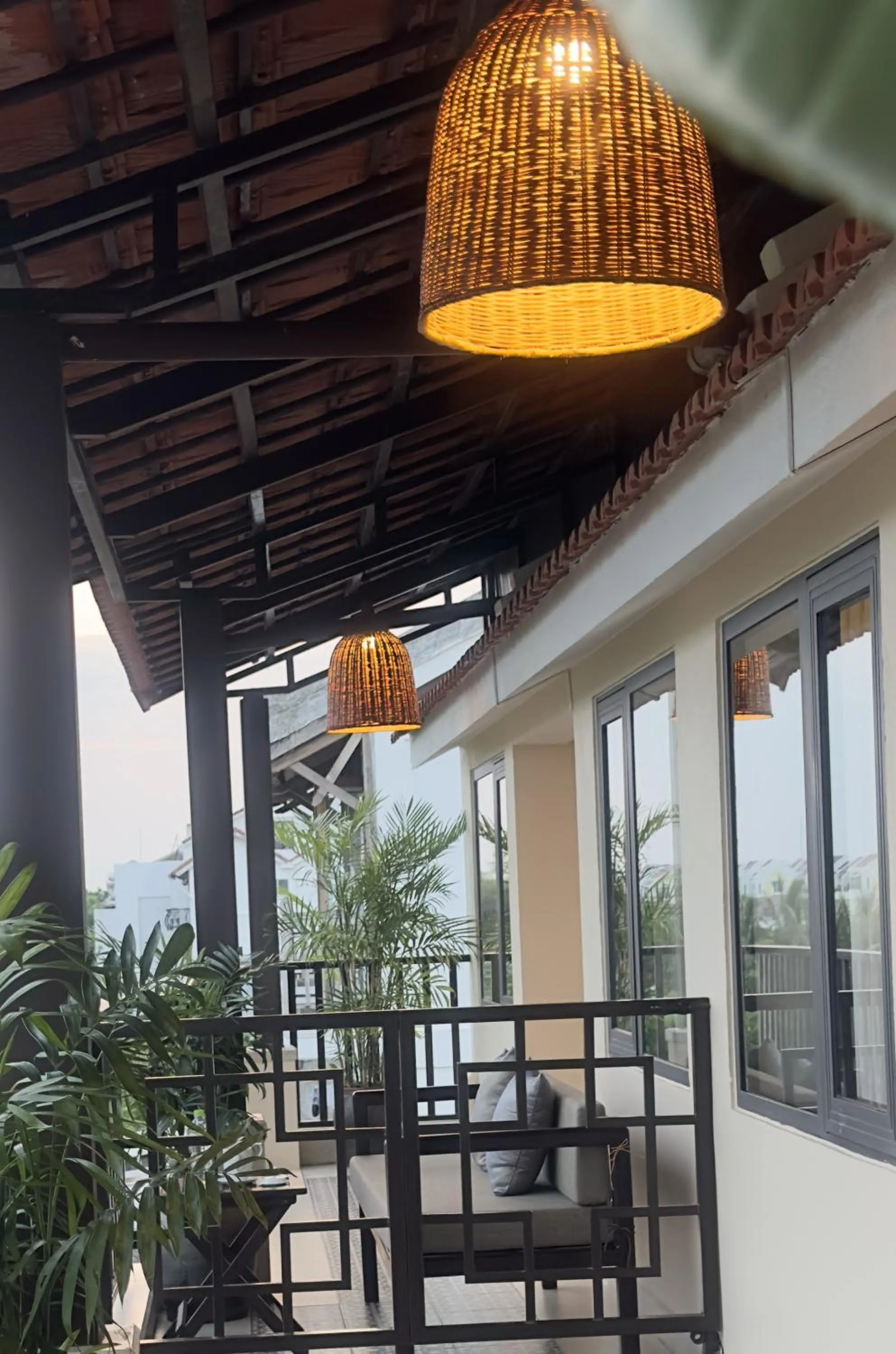 Balcony/Terrace in The Quin Riverside Villa