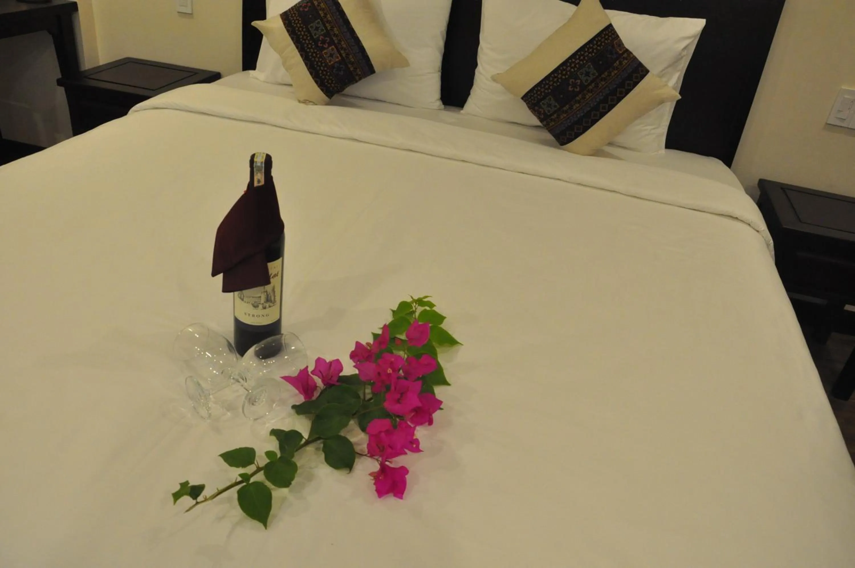 Decorative detail in The Quin Riverside Villa