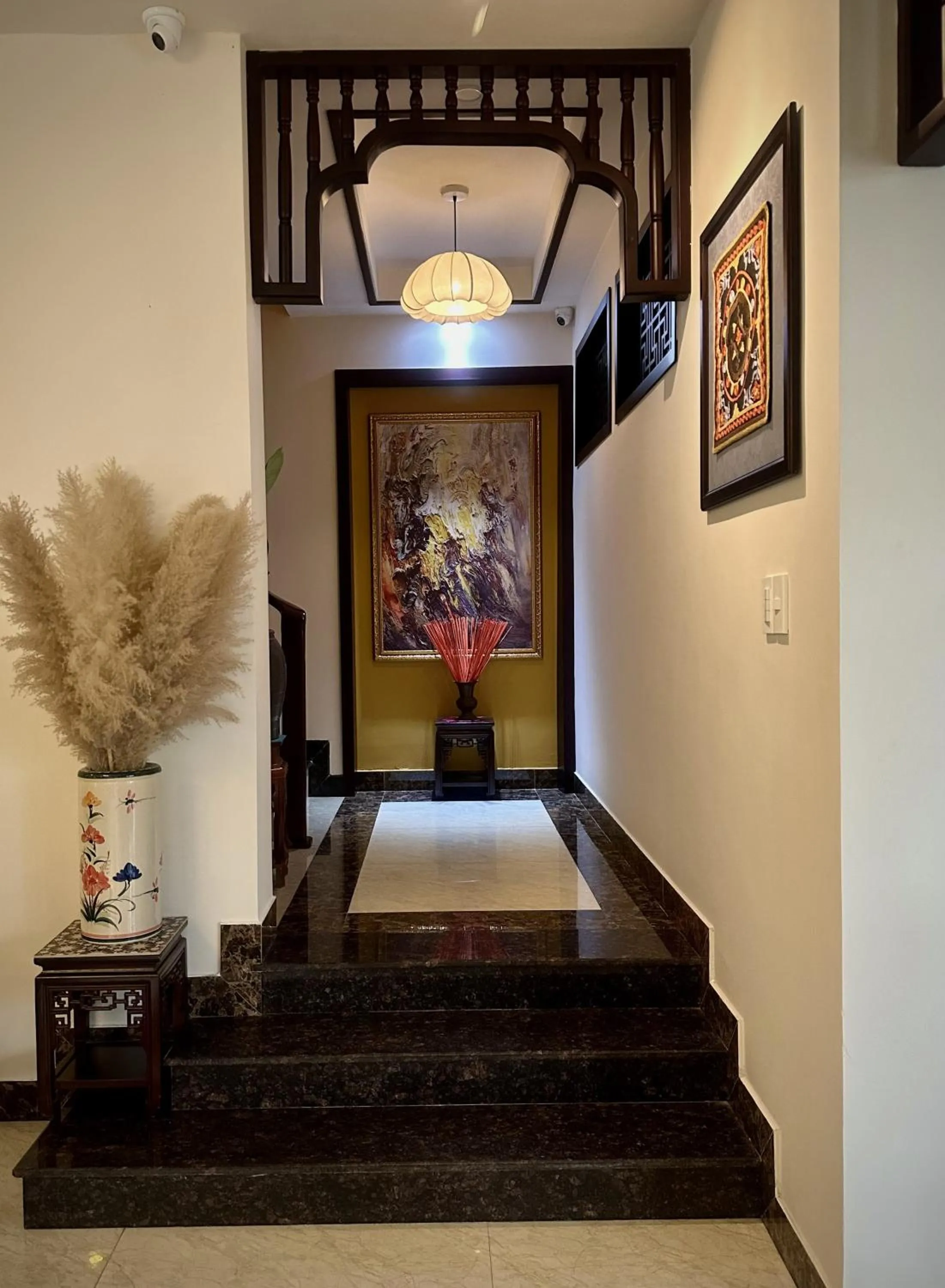 Decorative detail in The Quin Riverside Villa