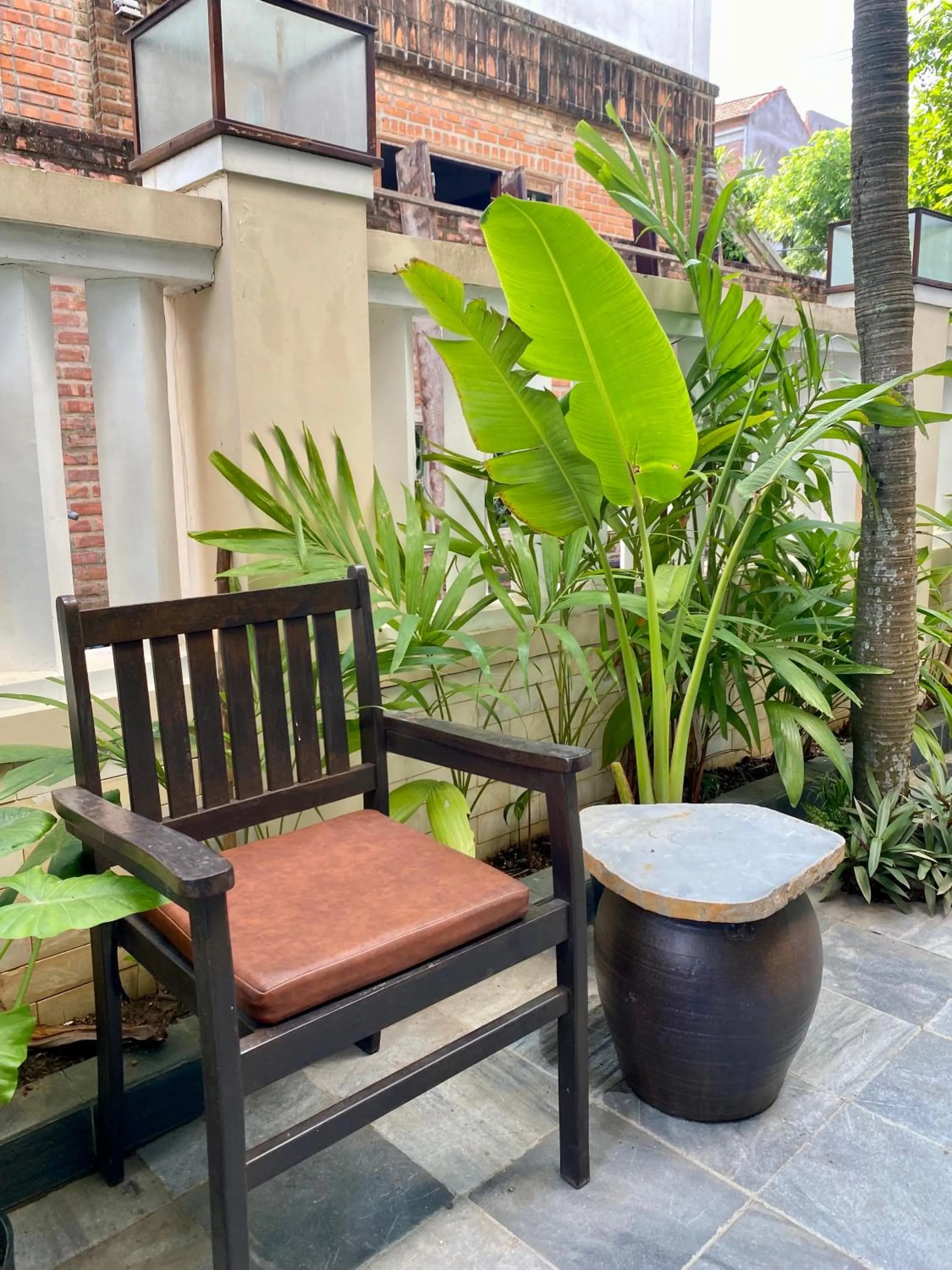 Patio in The Quin Riverside Villa