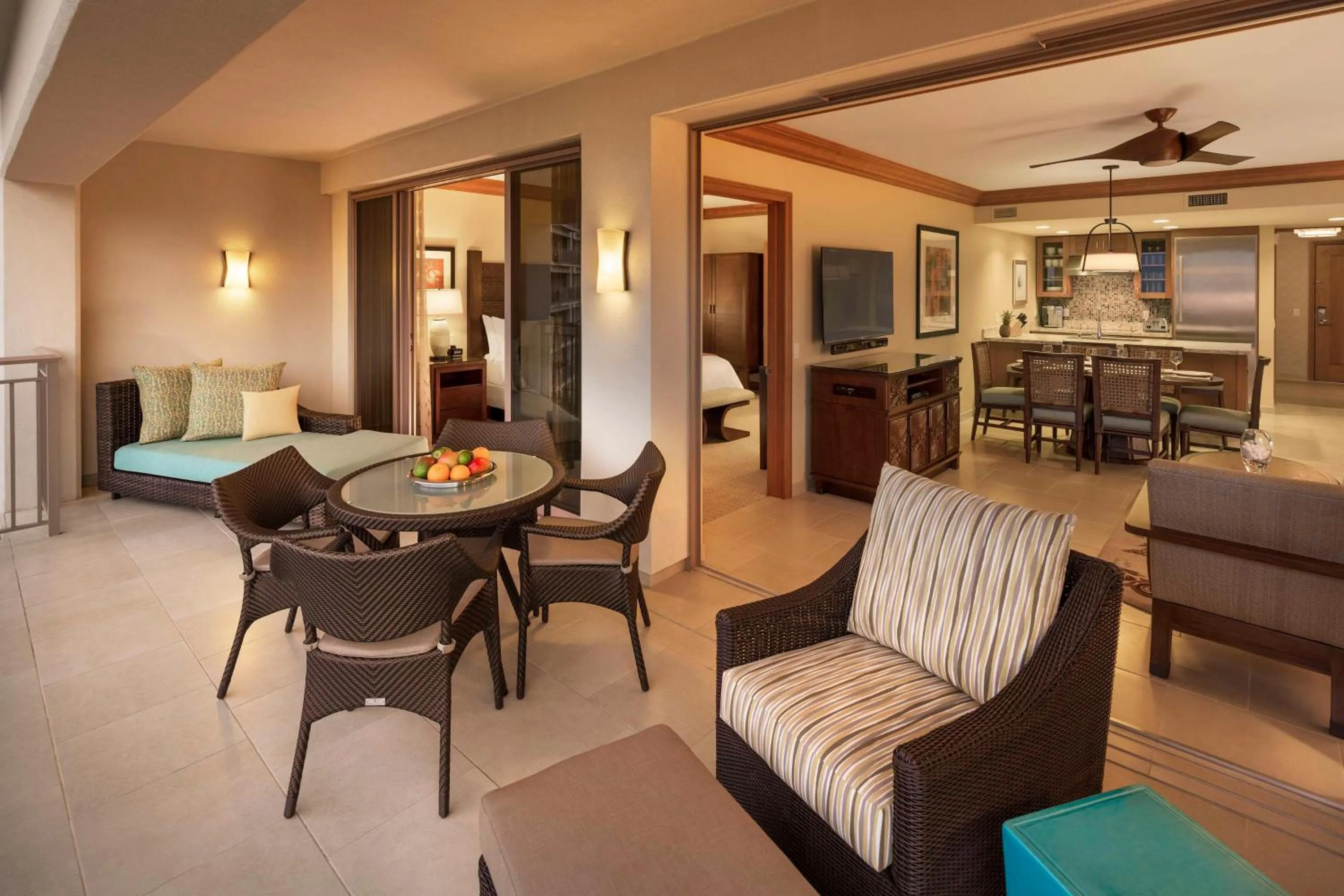 Photo of the whole room in Hyatt Vacation Club at Ka'anapali Beach