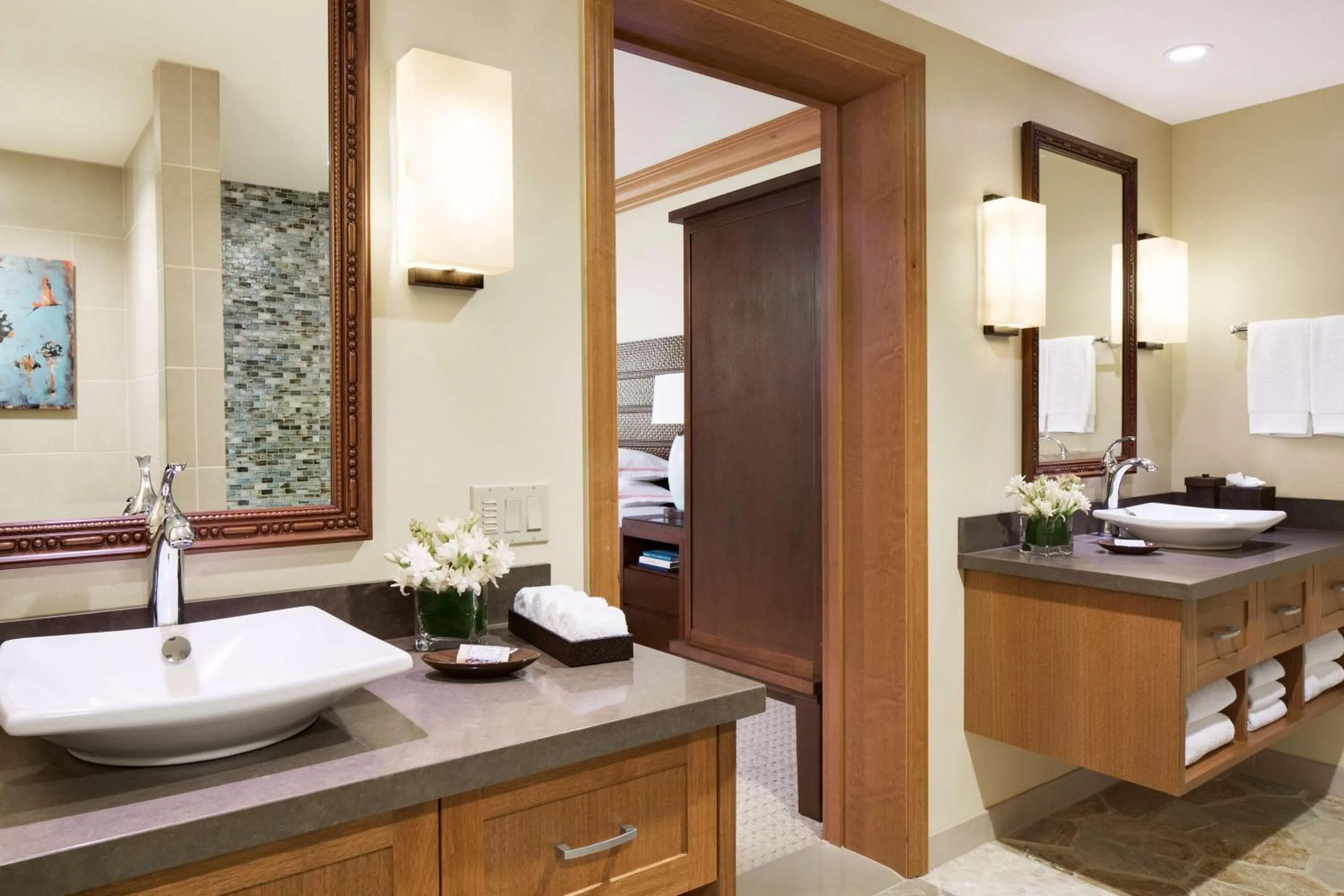 Bathroom in Hyatt Vacation Club at Ka'anapali Beach