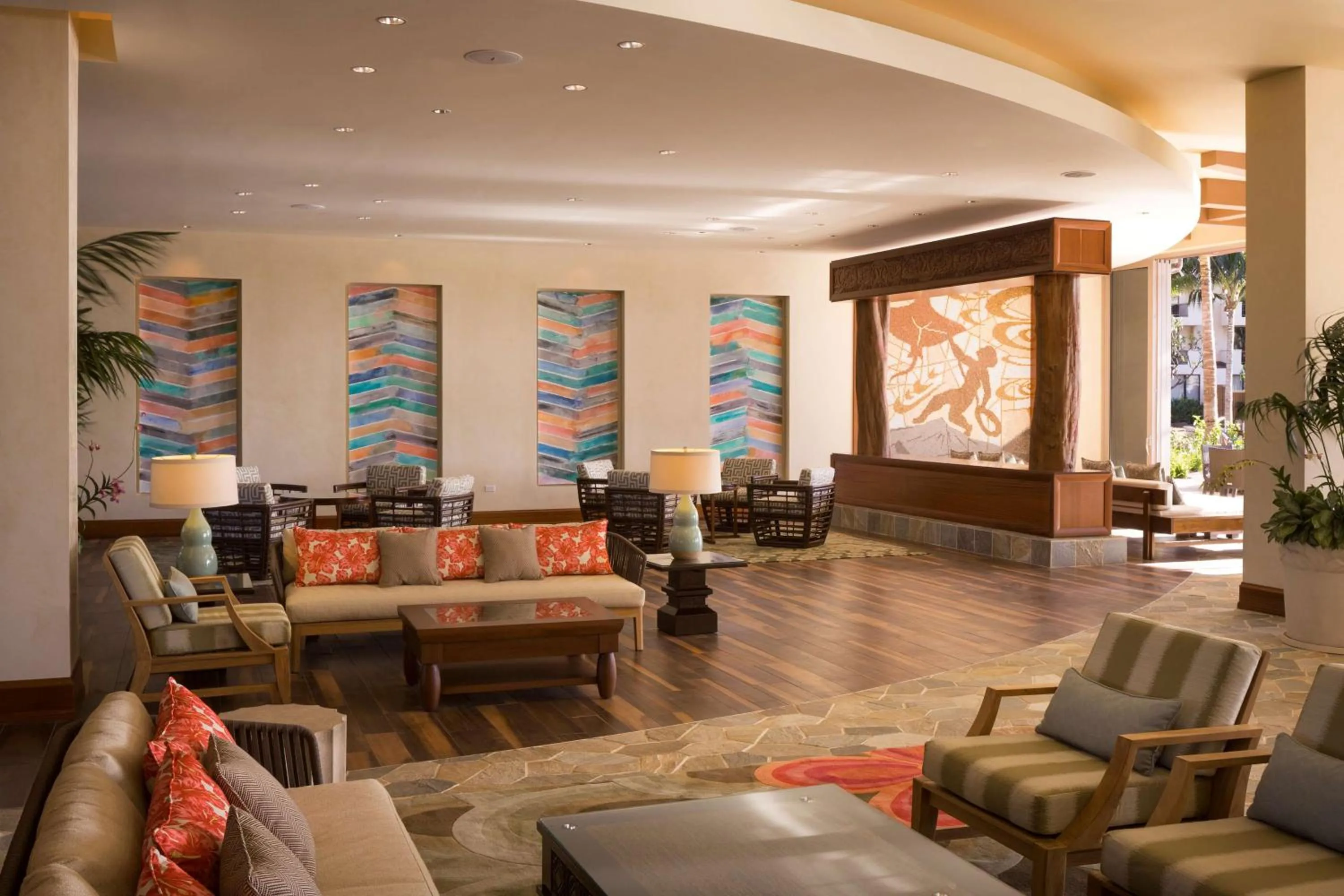 Lobby or reception in Hyatt Vacation Club at Ka'anapali Beach