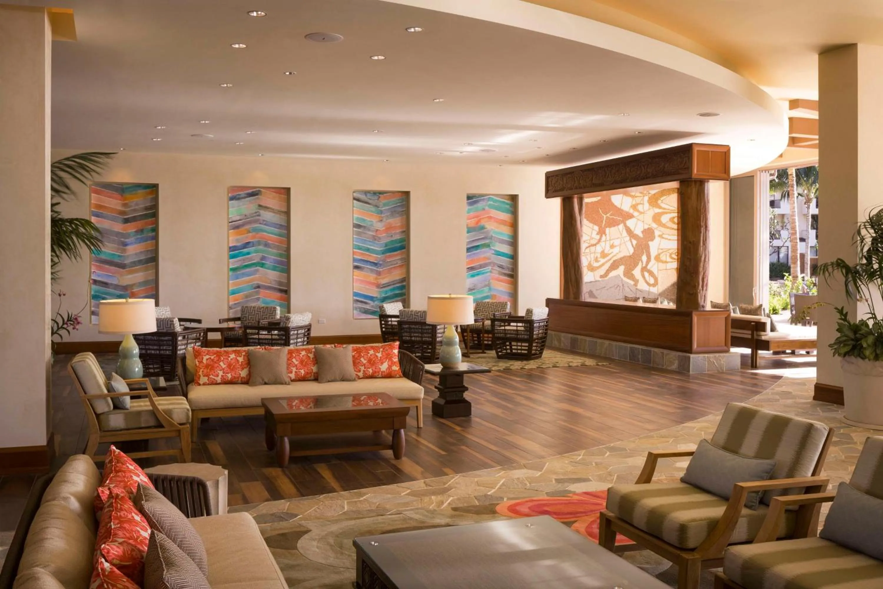 Lobby or reception in Hyatt Vacation Club at Ka'anapali Beach