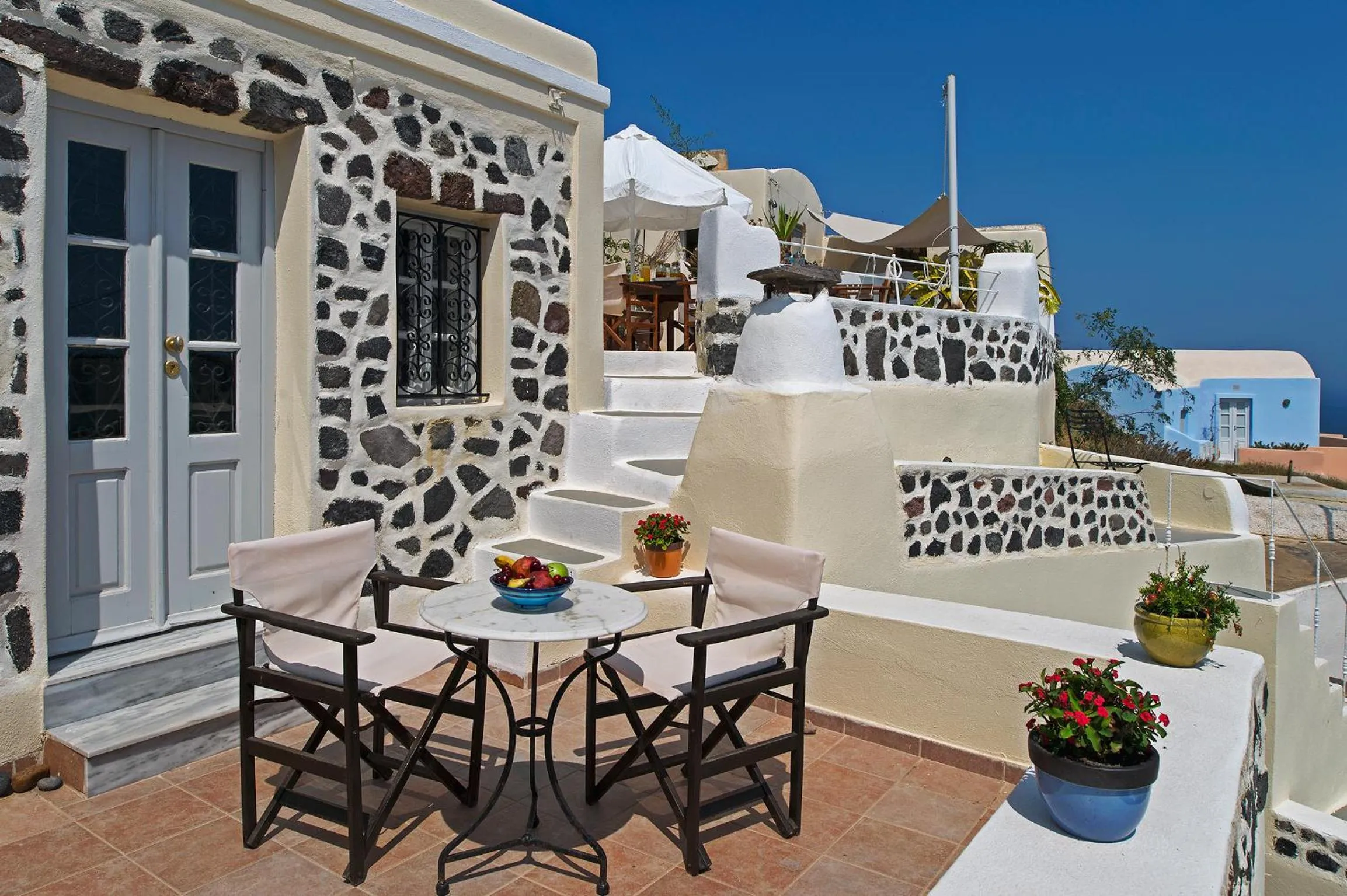 Balcony/Terrace in Heliophos Boutique Caves