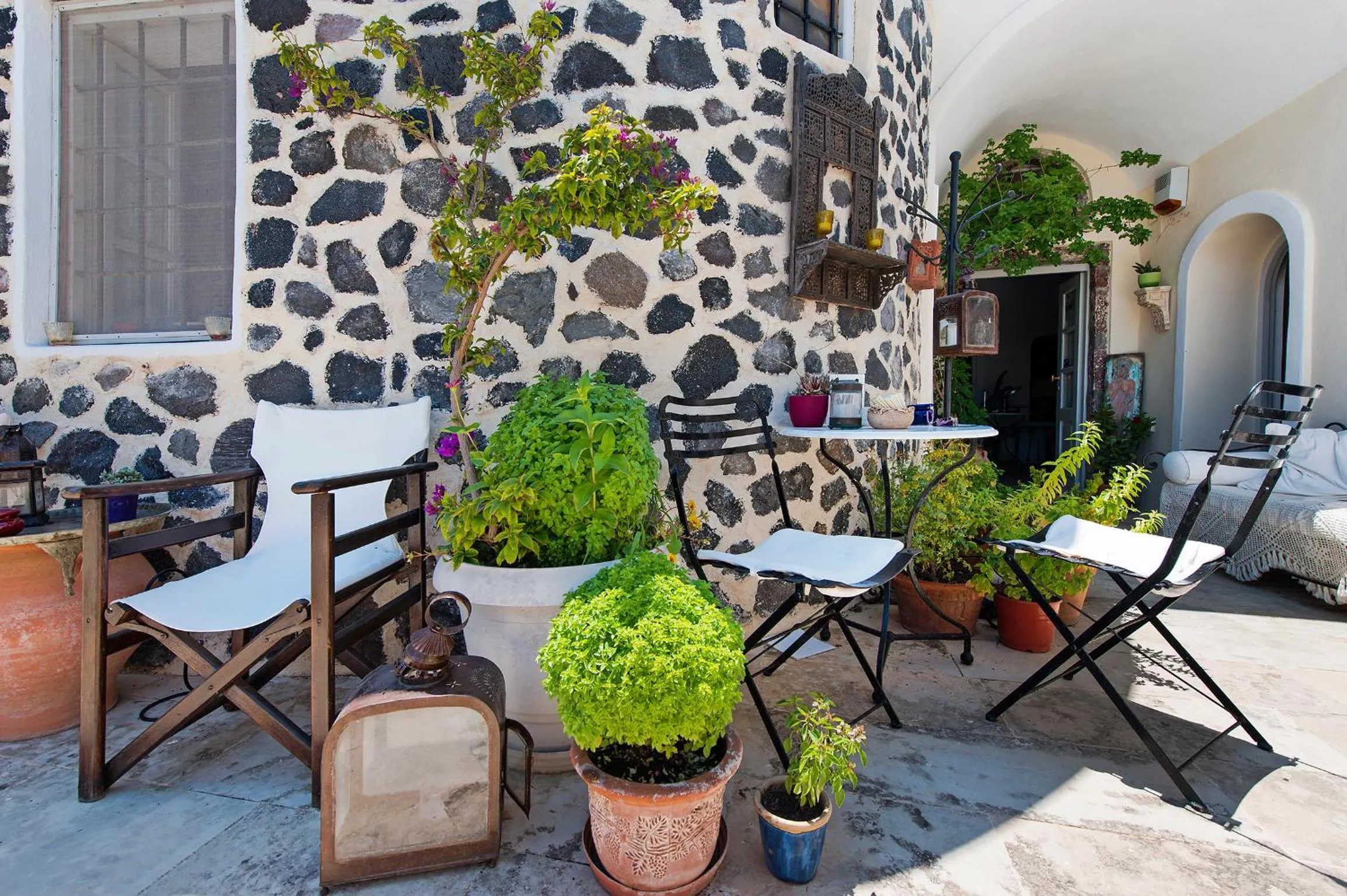 Balcony/Terrace in Heliophos Boutique Caves
