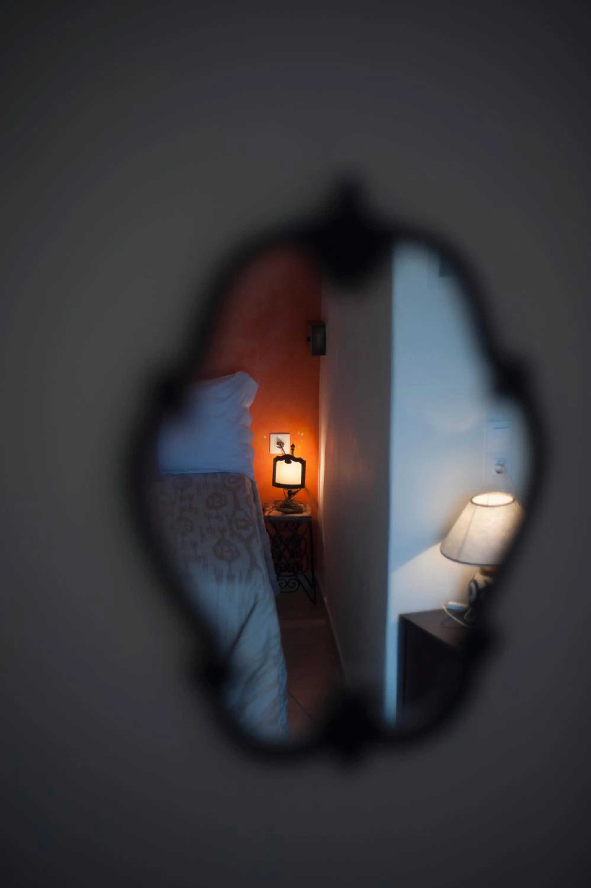 Decorative detail, Bed in Heliophos Boutique Caves