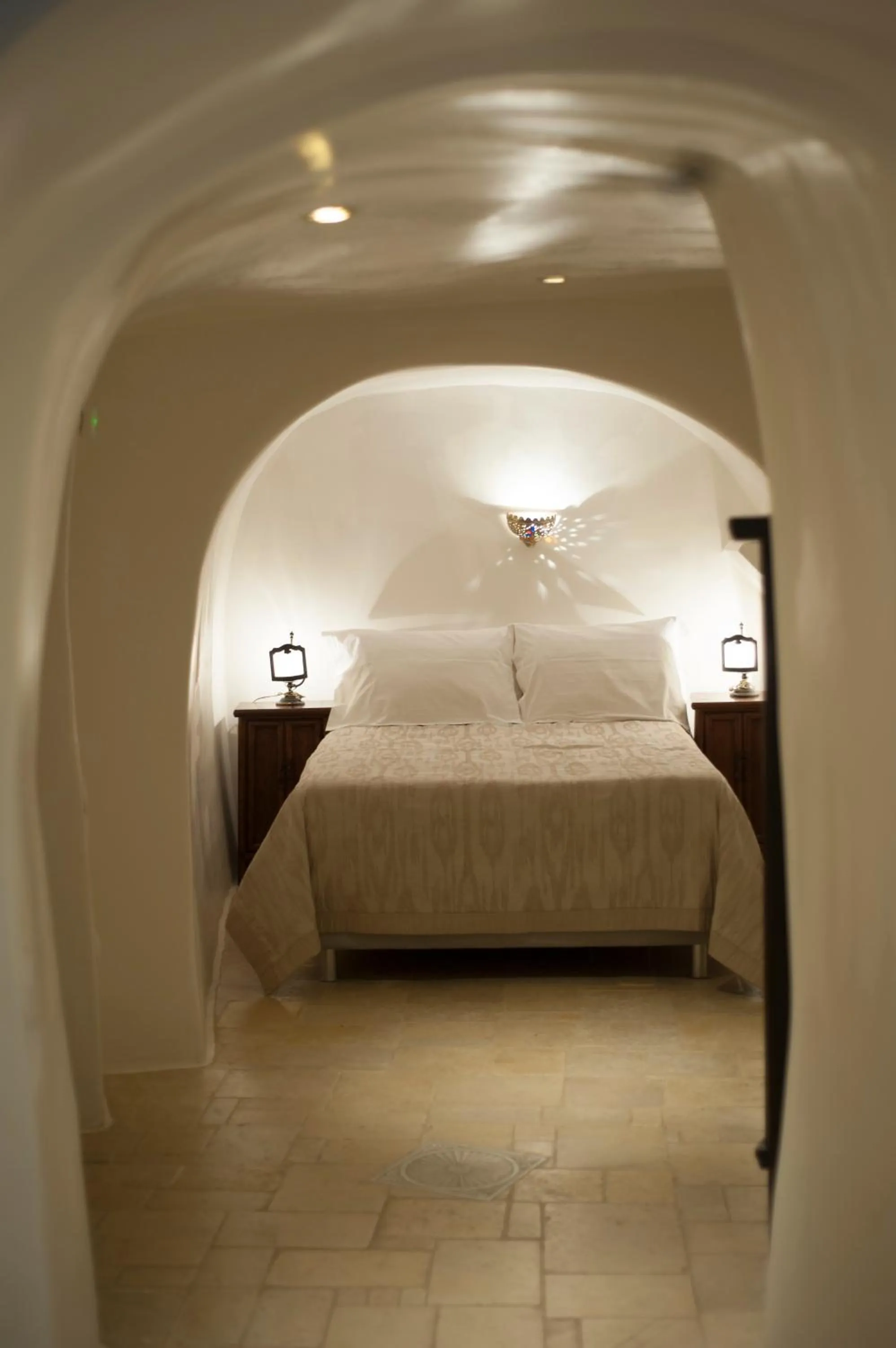 Bedroom, Bed in Heliophos Boutique Caves