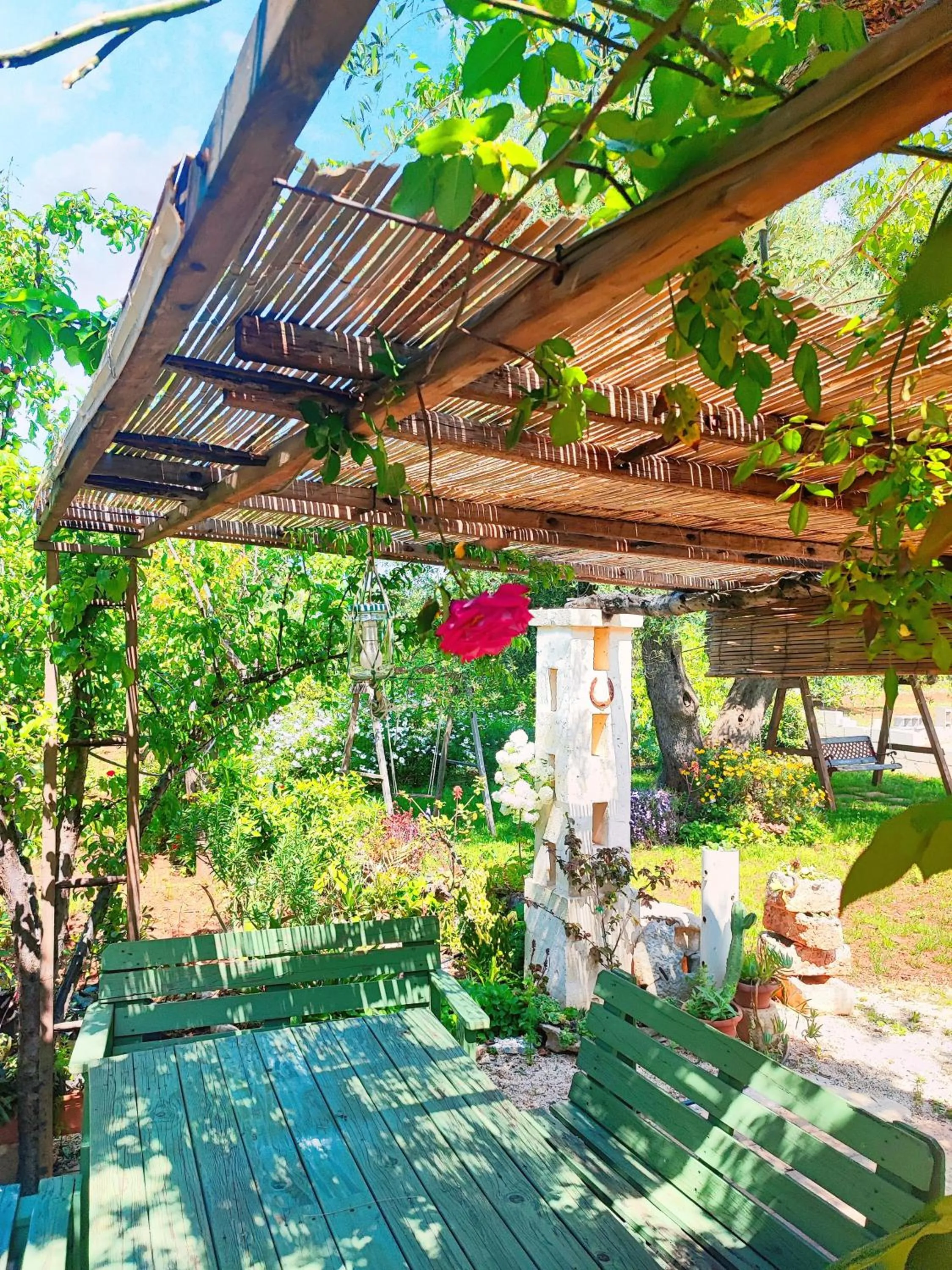 Garden in La casa nel villaggio