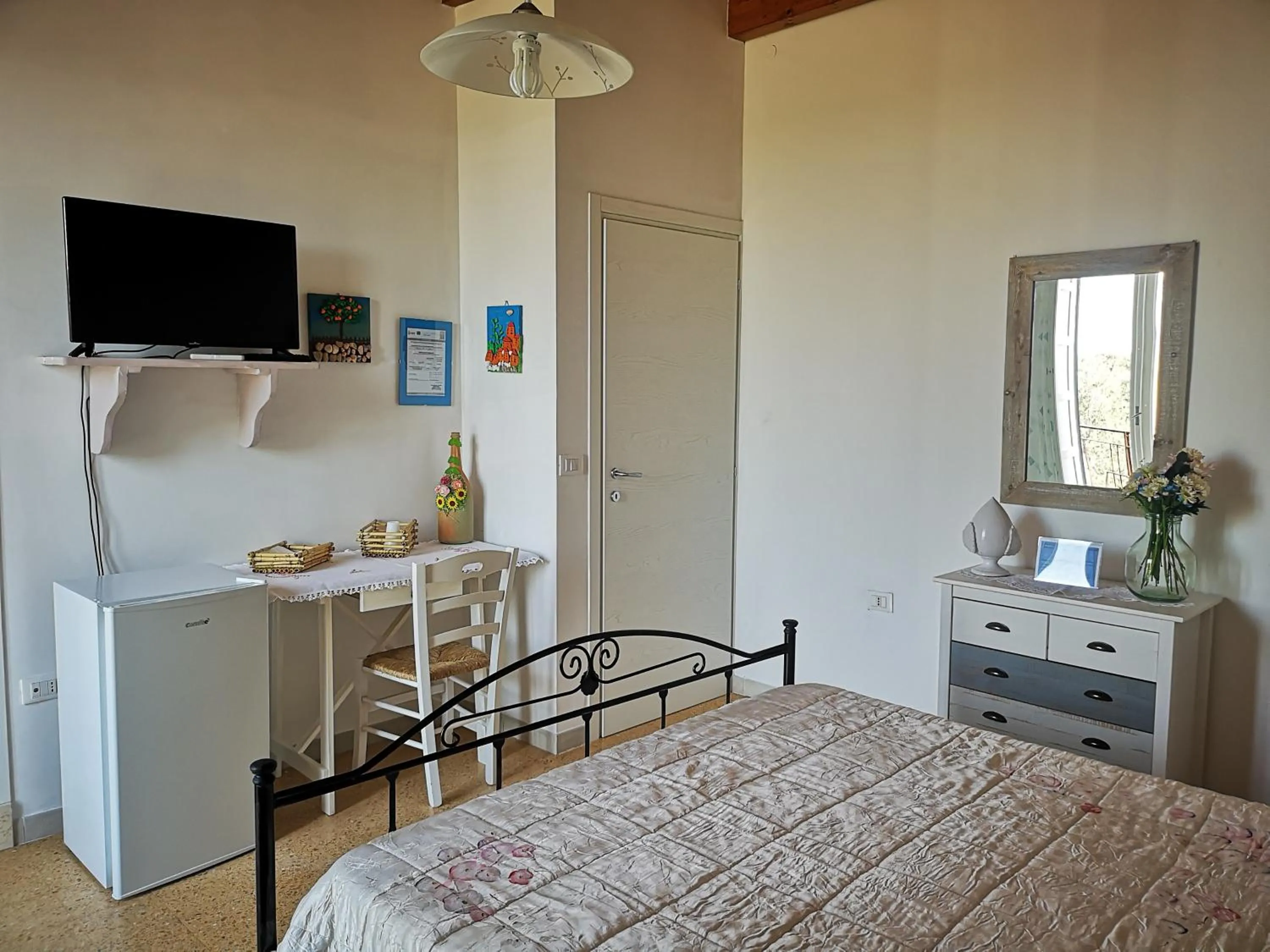 Bedroom, Bed in La casa nel villaggio