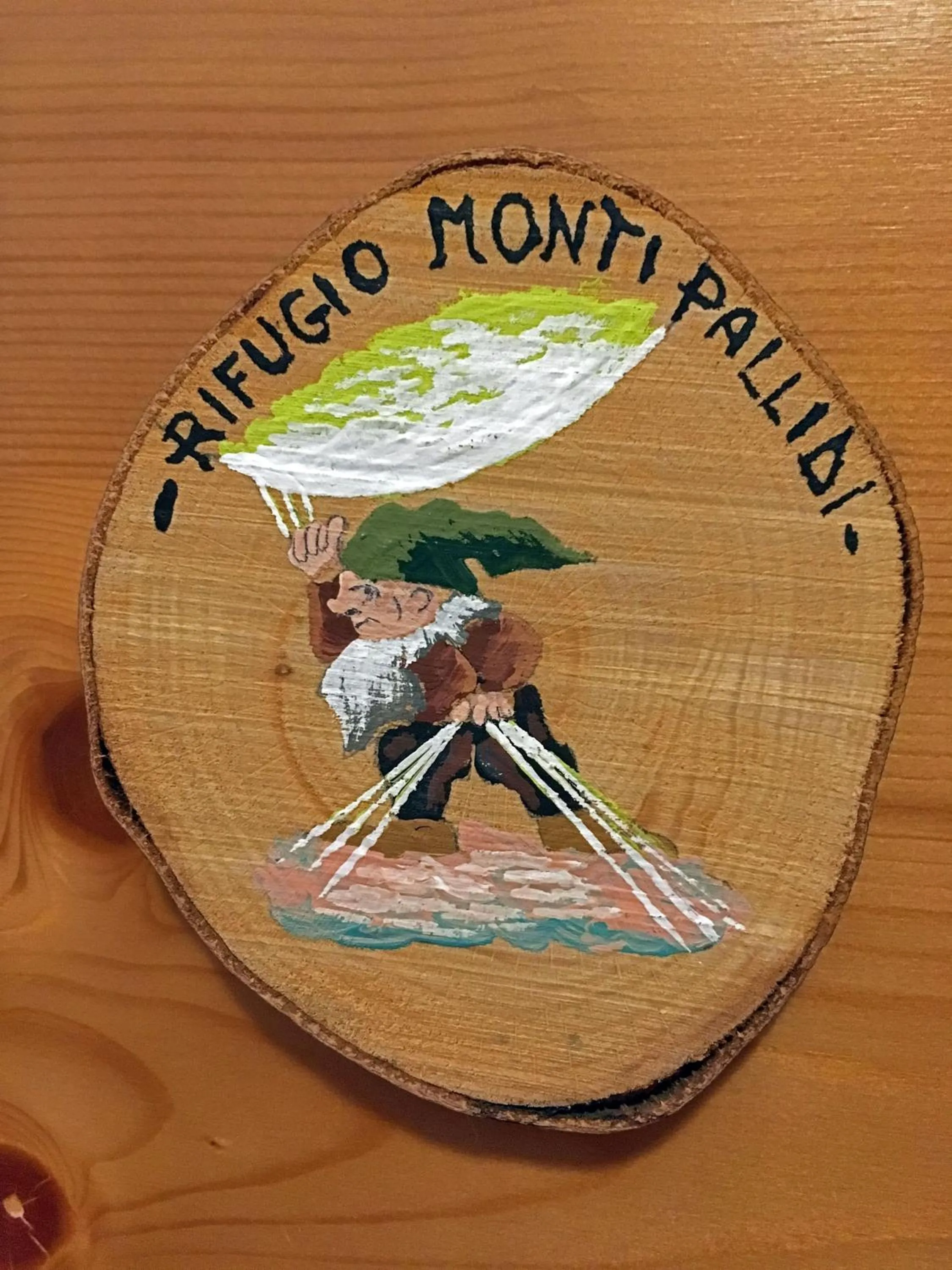 Photo of the whole room in Rifugio Monti Pallidi