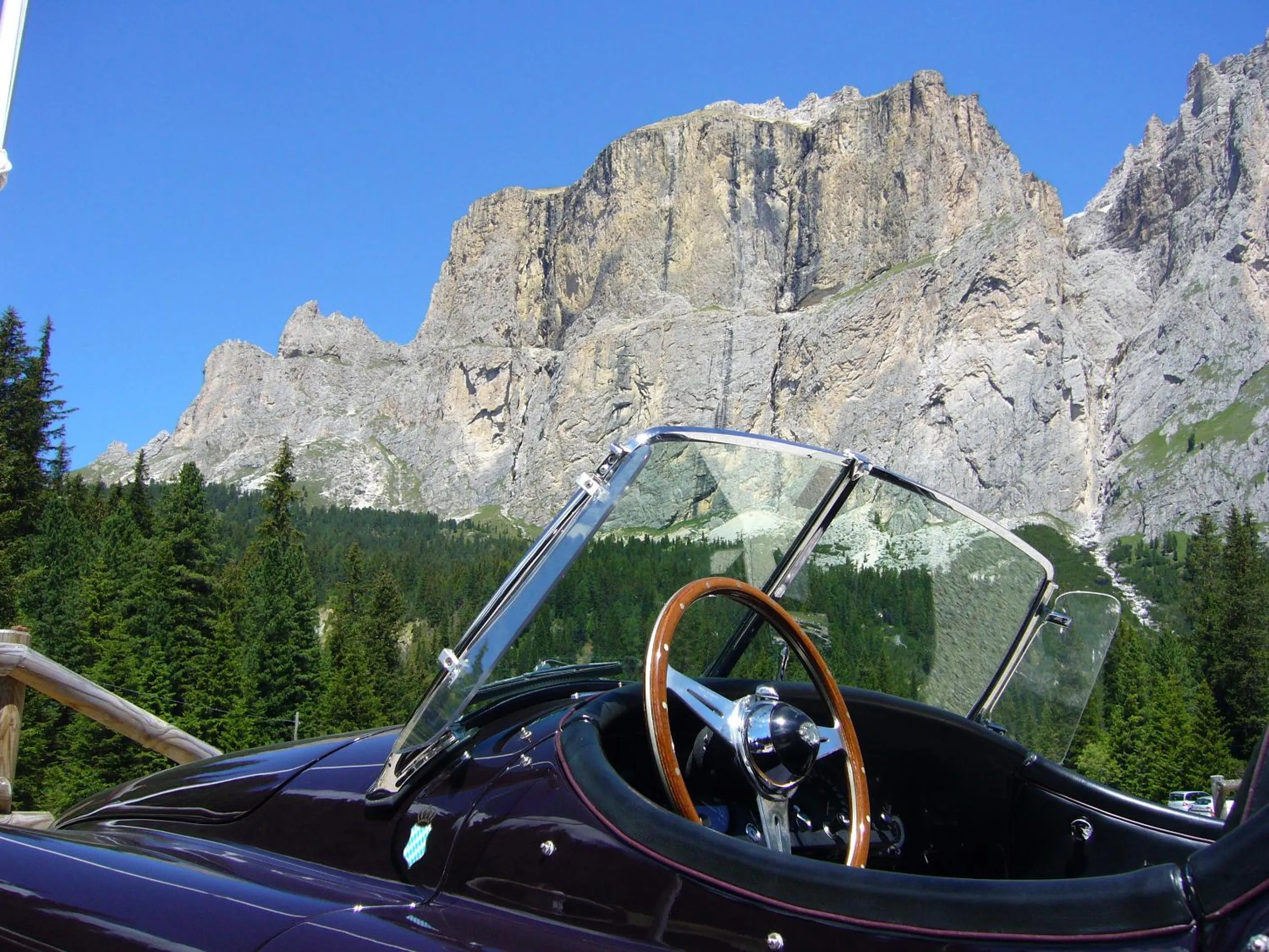 On site in Rifugio Monti Pallidi