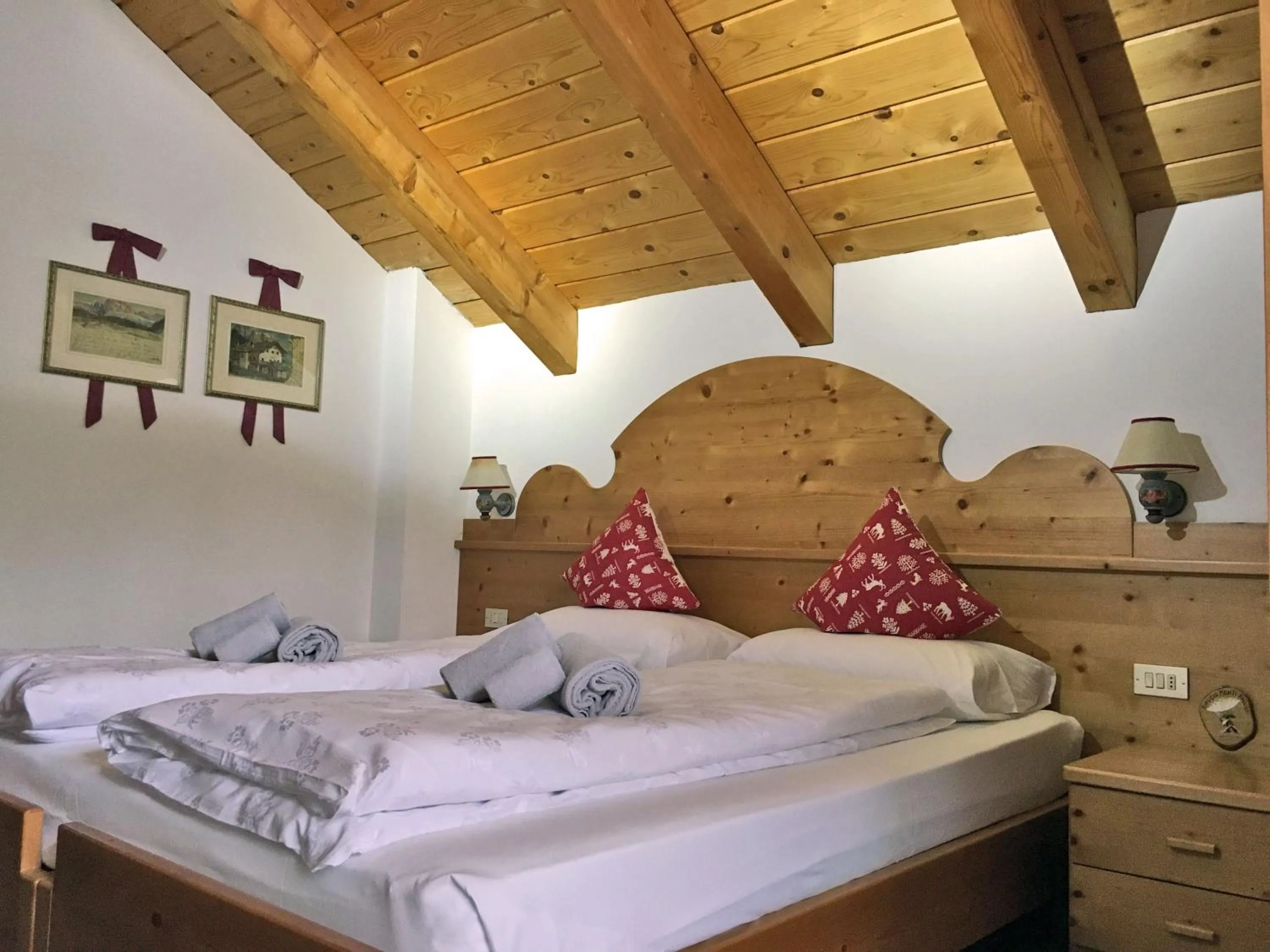 Photo of the whole room, Bed in Rifugio Monti Pallidi