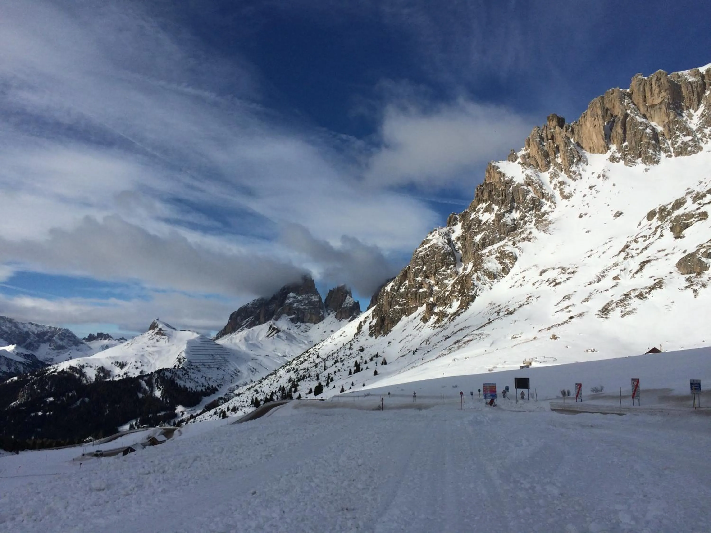Off site in Rifugio Monti Pallidi
