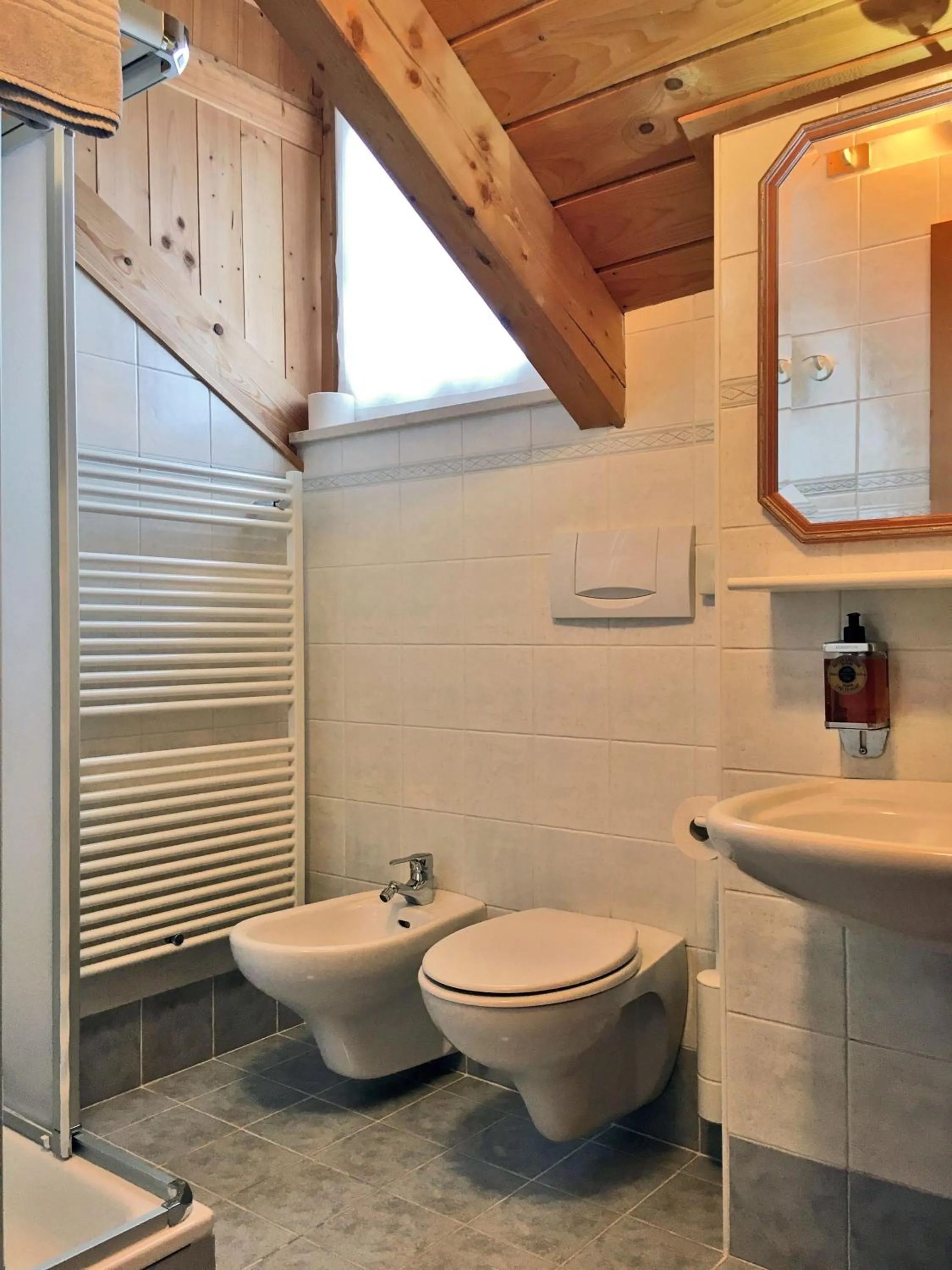 Bathroom in Rifugio Monti Pallidi