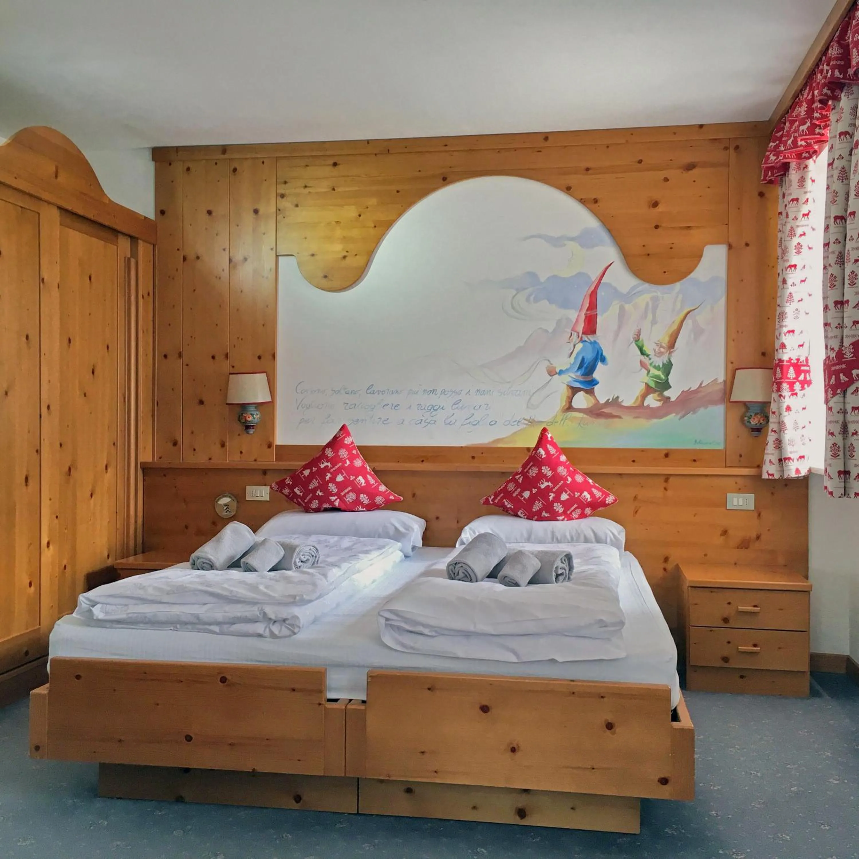 Photo of the whole room, Bed in Rifugio Monti Pallidi