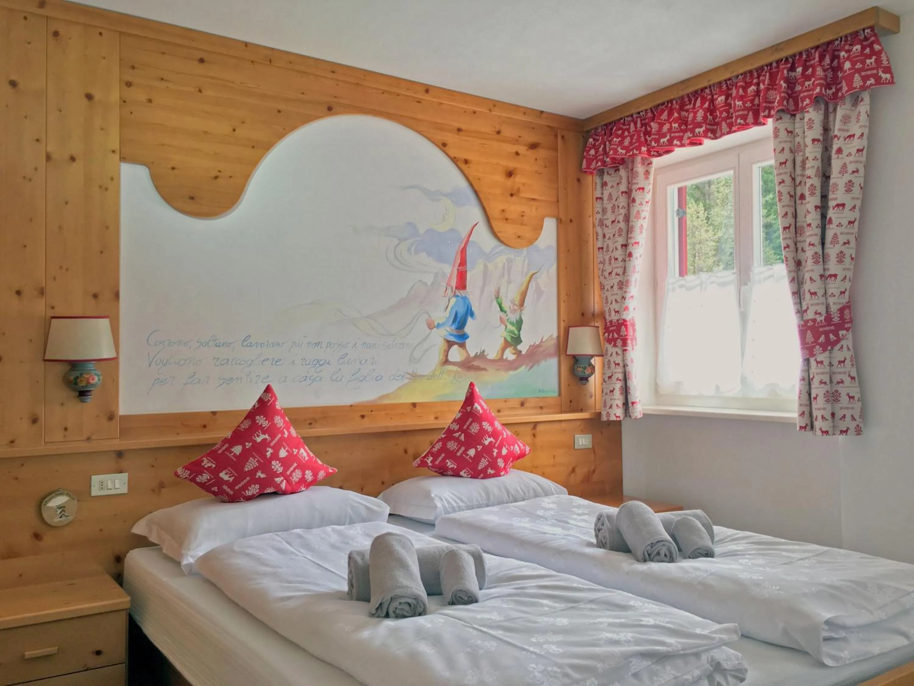 Photo of the whole room, Bed in Rifugio Monti Pallidi