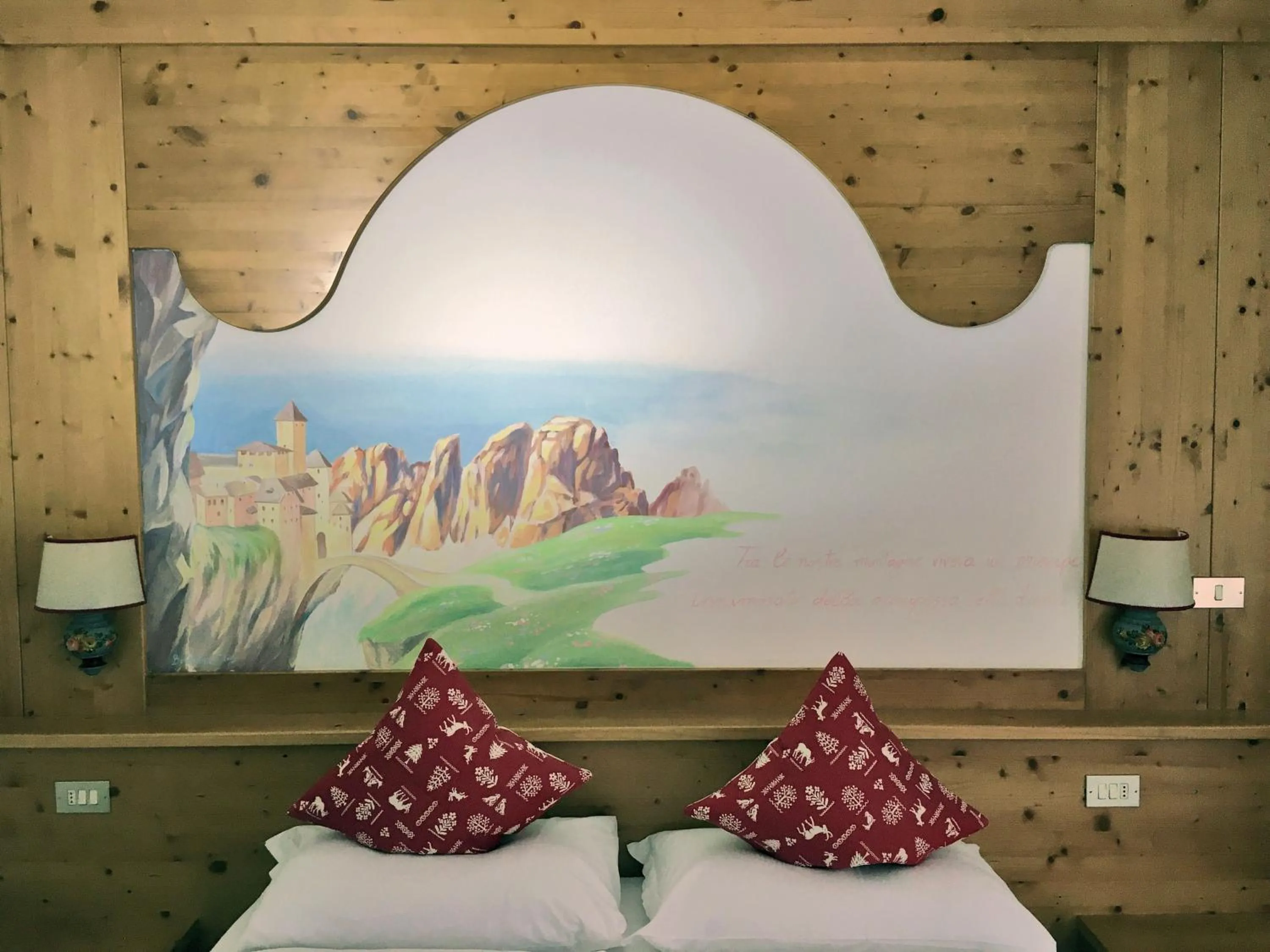 Photo of the whole room, Bed in Rifugio Monti Pallidi