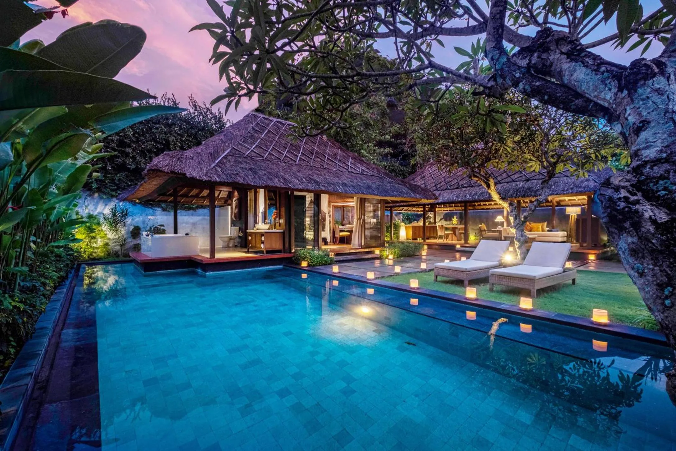 Swimming pool in Mayaloka Villas Seminyak