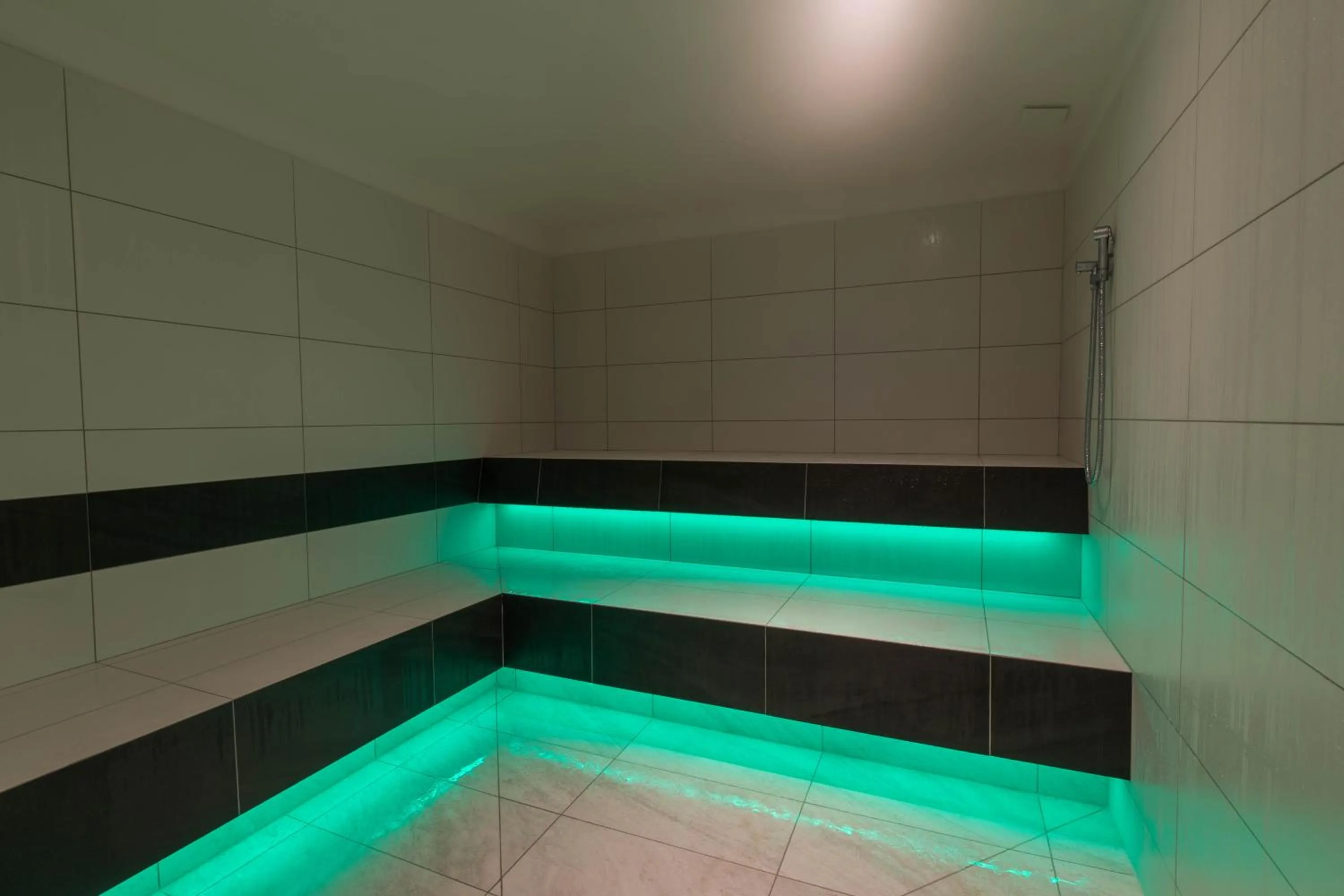 Steam room in Belvenu Boutique Hotel