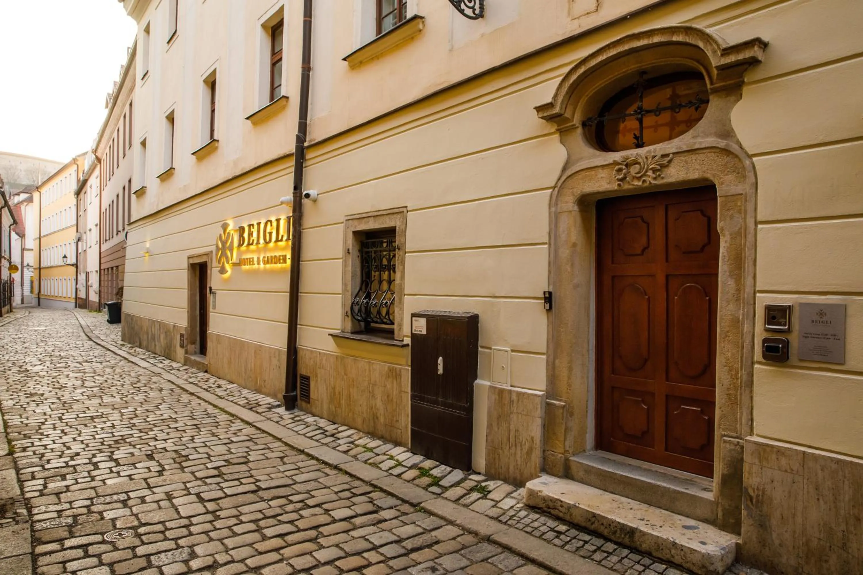 Property building in BEIGLI Hotel & Garden