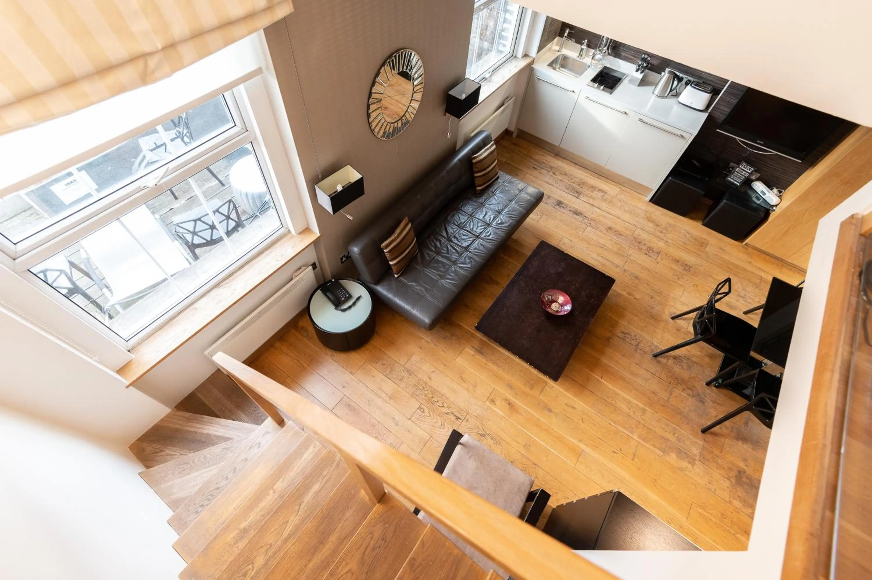 Seating area in Space ApartHotel