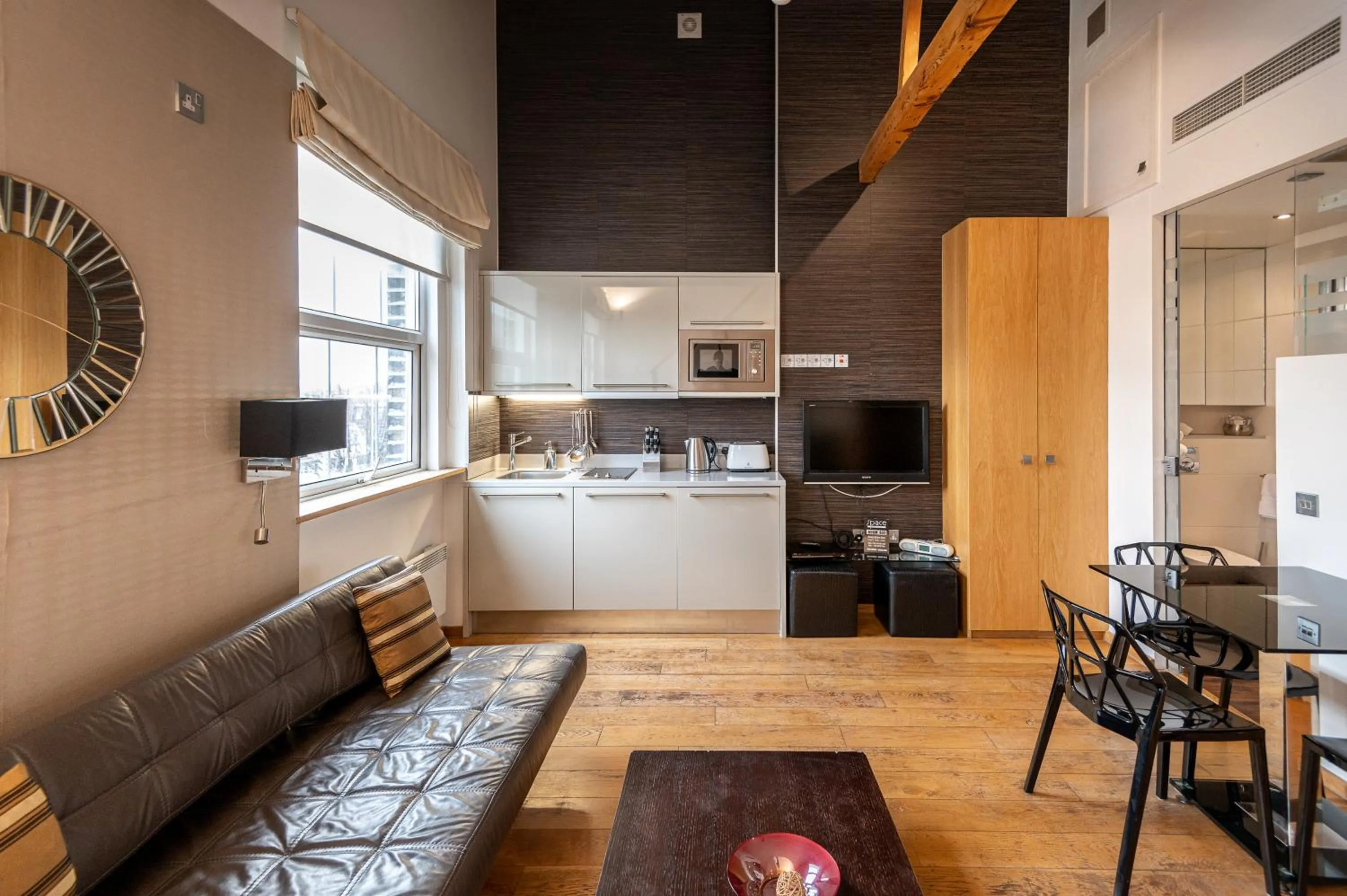 Seating area in Space ApartHotel