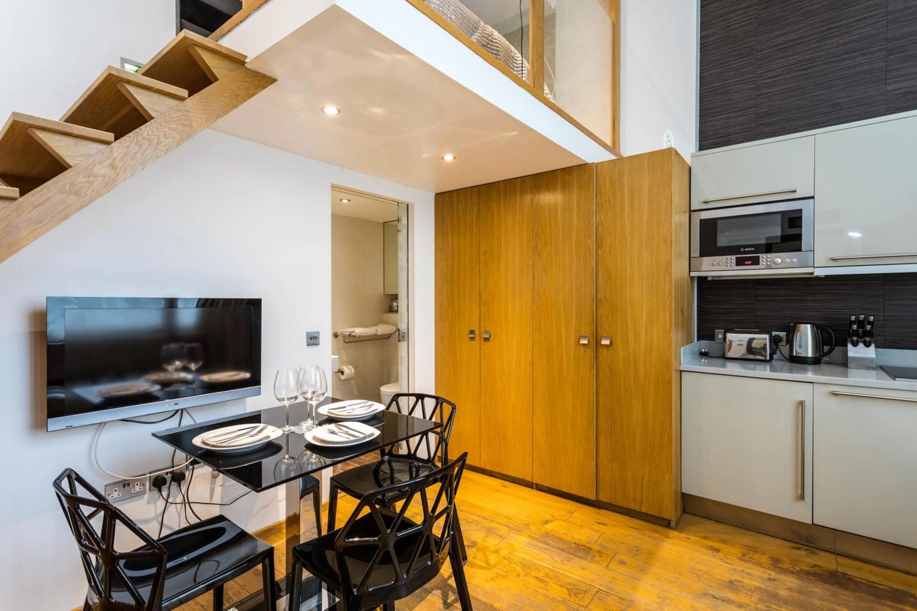 Seating area in Space ApartHotel