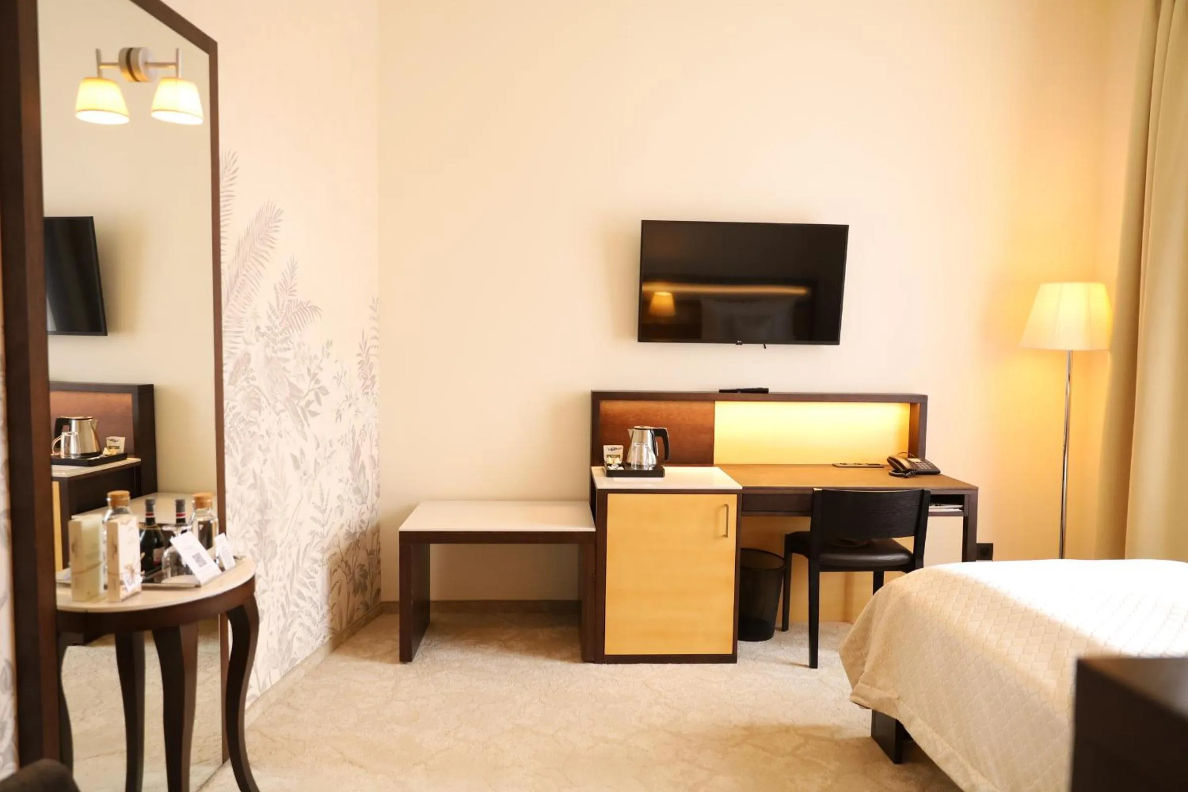 Photo of the whole room, Bed in Boutique Hotel Dubná Skala