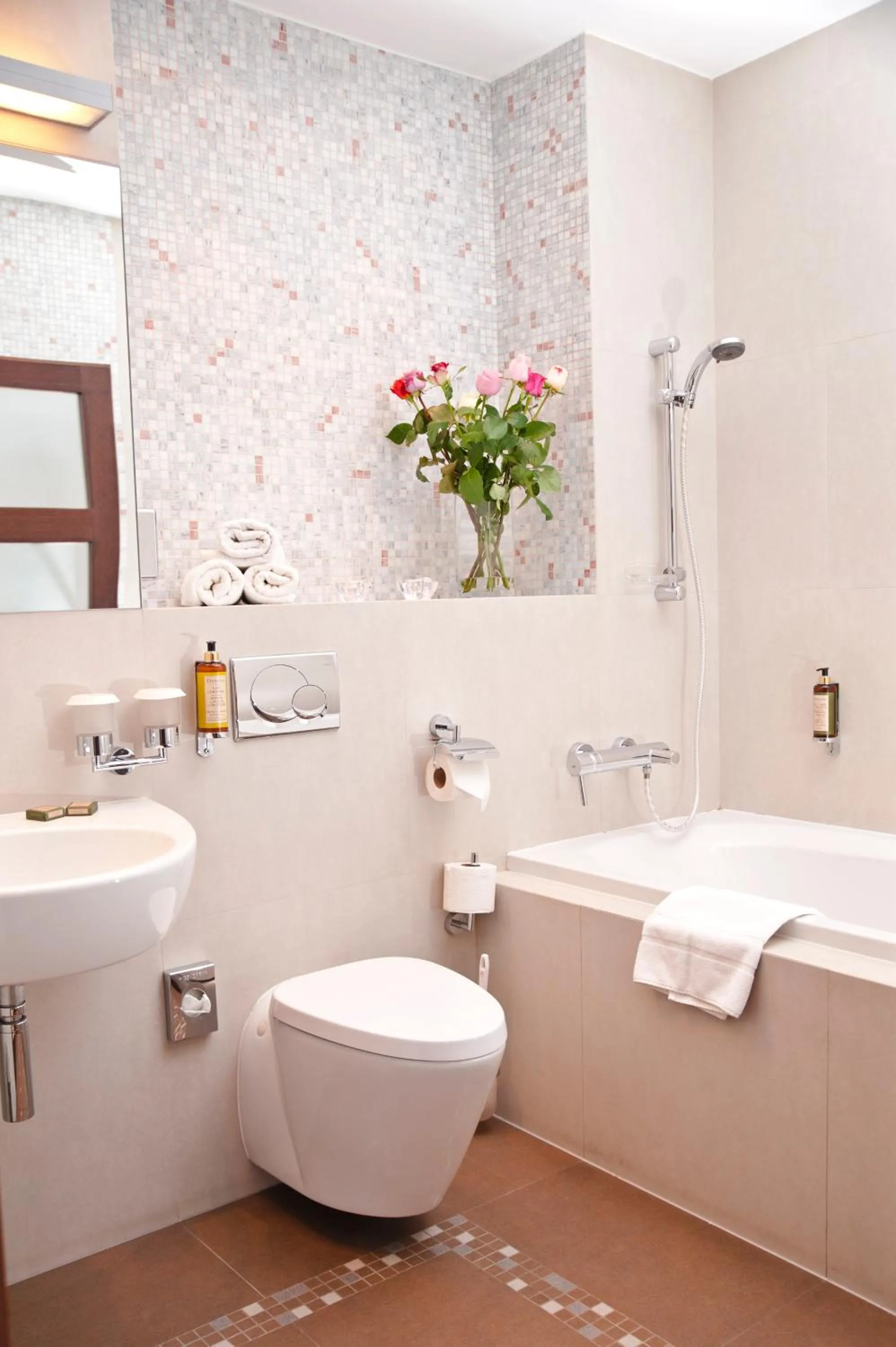 Bathroom in Boutique Hotel Dubná Skala