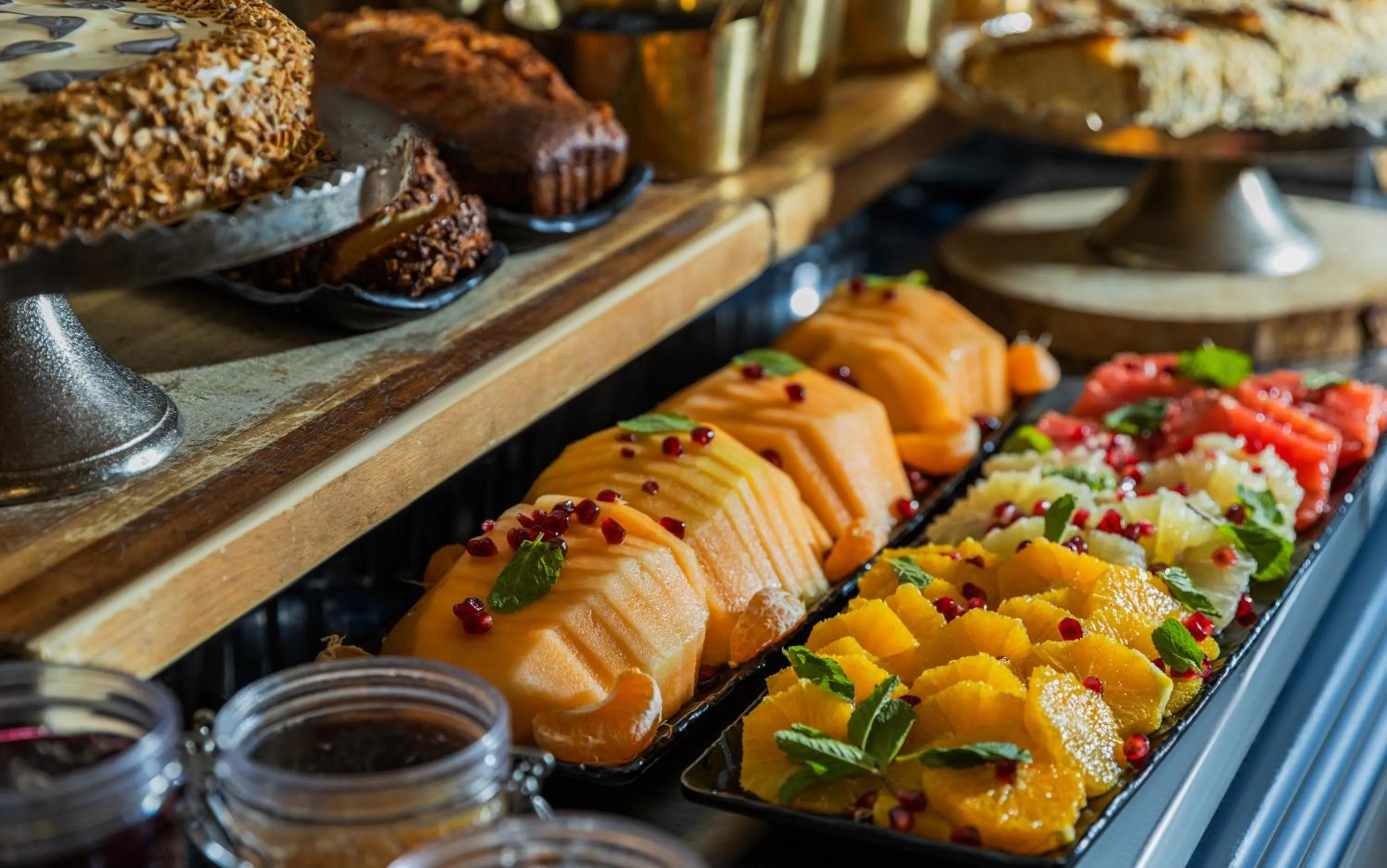 Food in Brown Red Sea