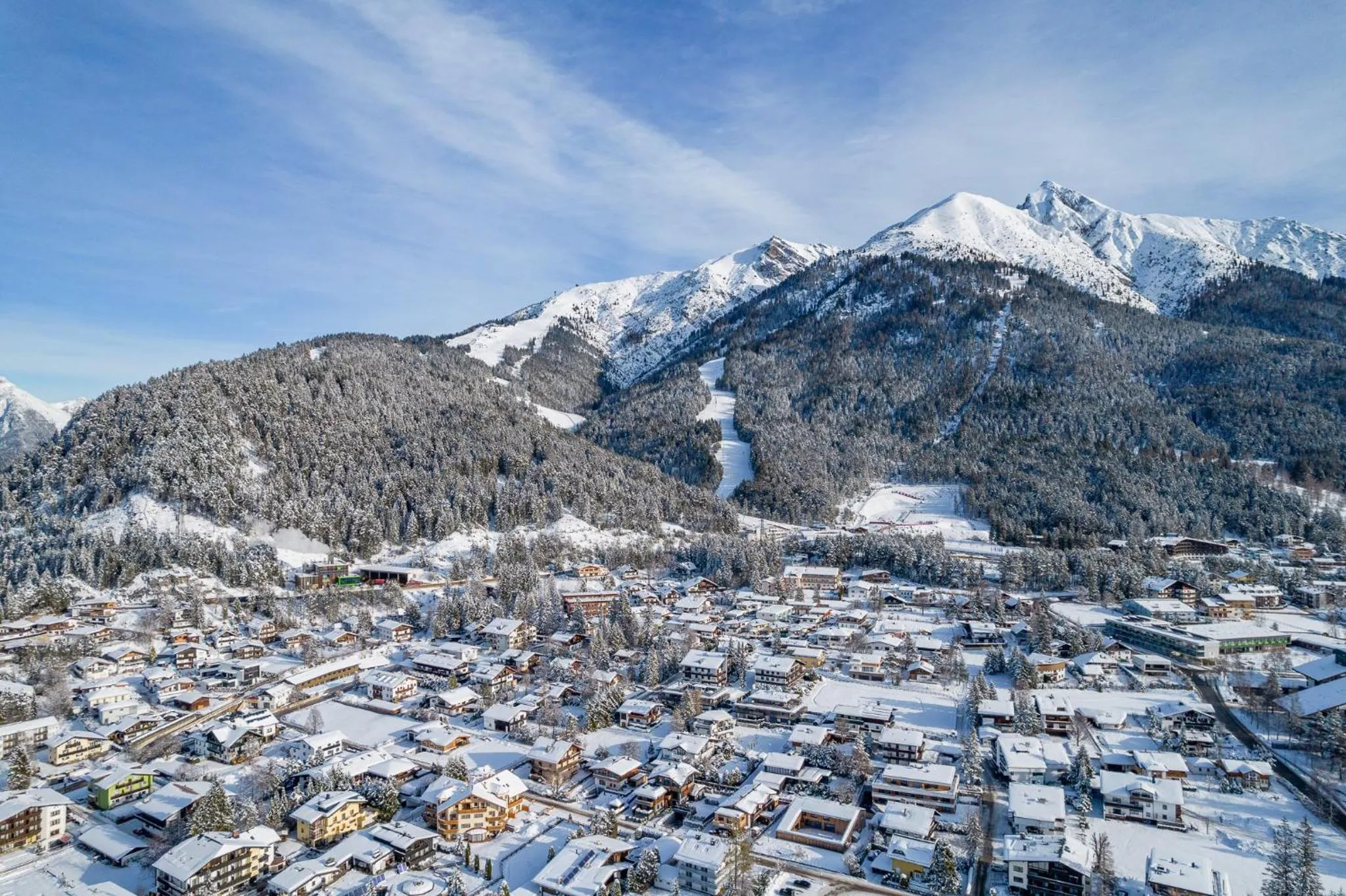 Natural landscape in Parkhotel Seefeld