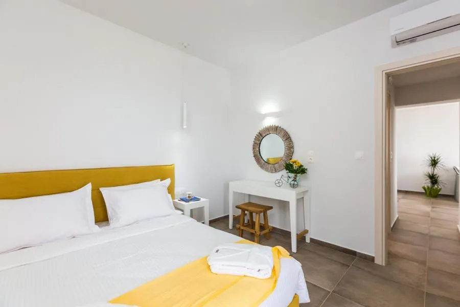 Bedroom, Bed in "Thea" Luxury Apartments with great View