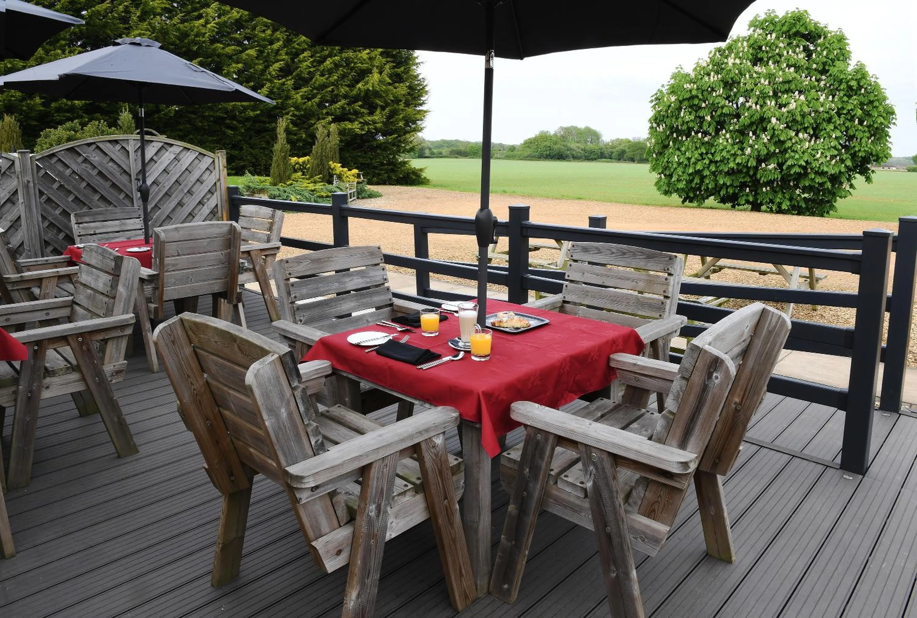Balcony/Terrace in Spanhoe Lodge