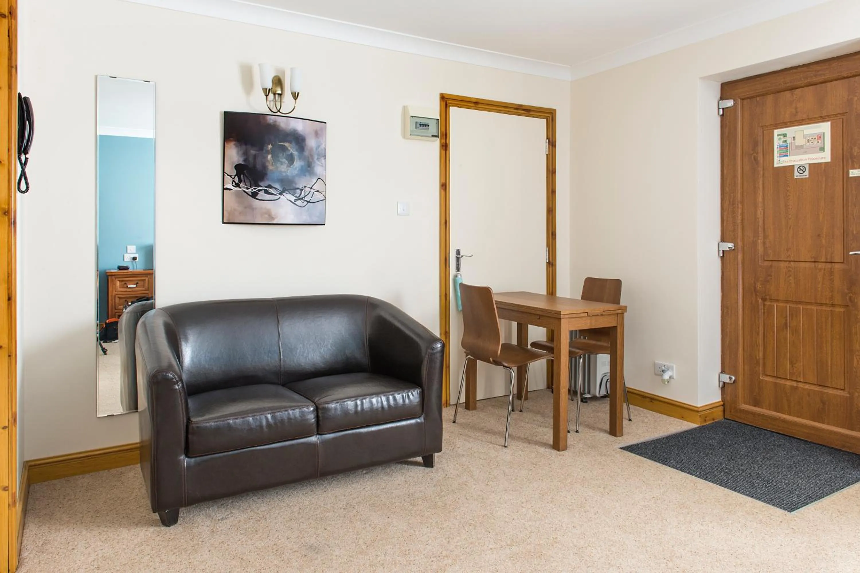 Bedroom in Spanhoe Lodge