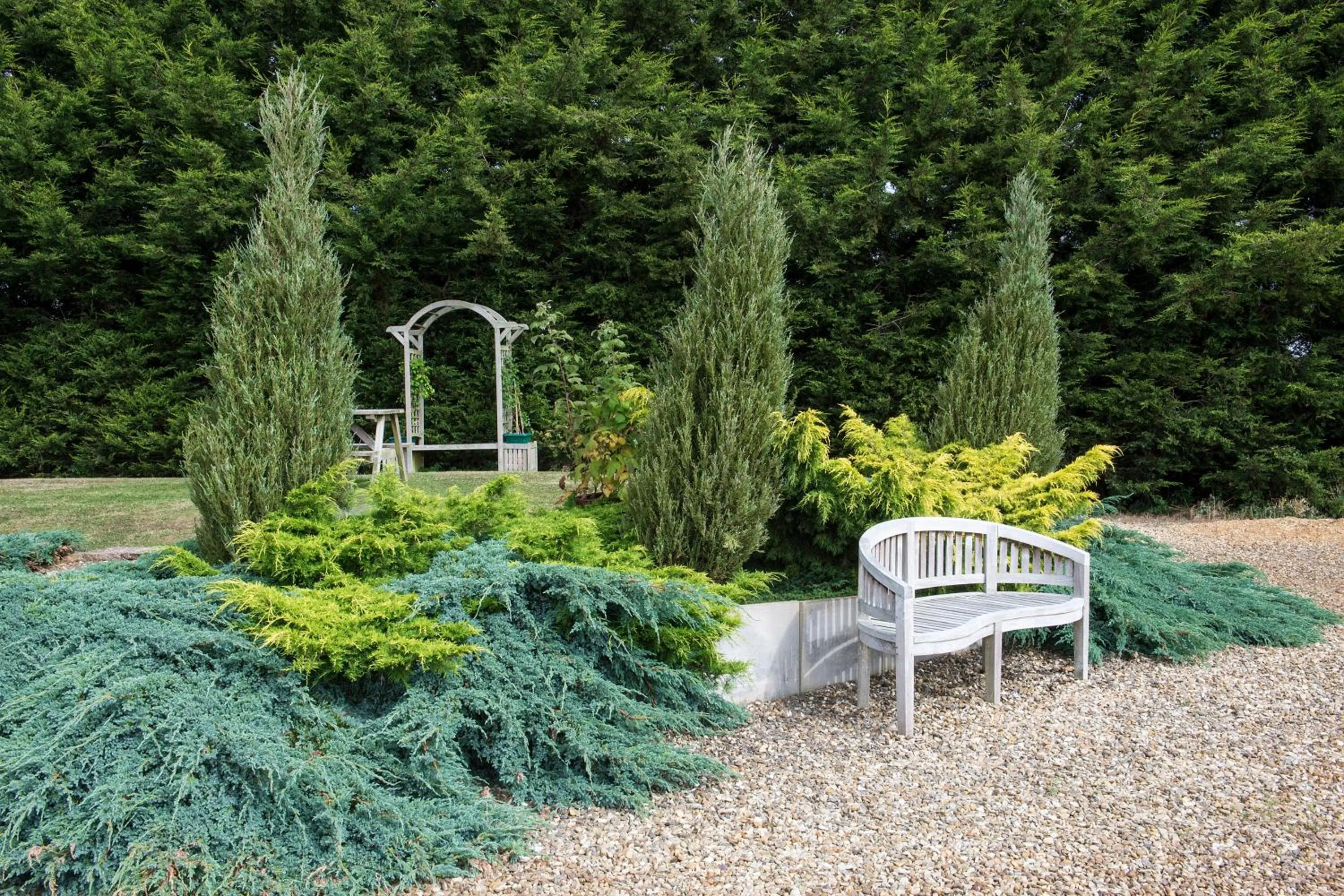 Garden in Spanhoe Lodge