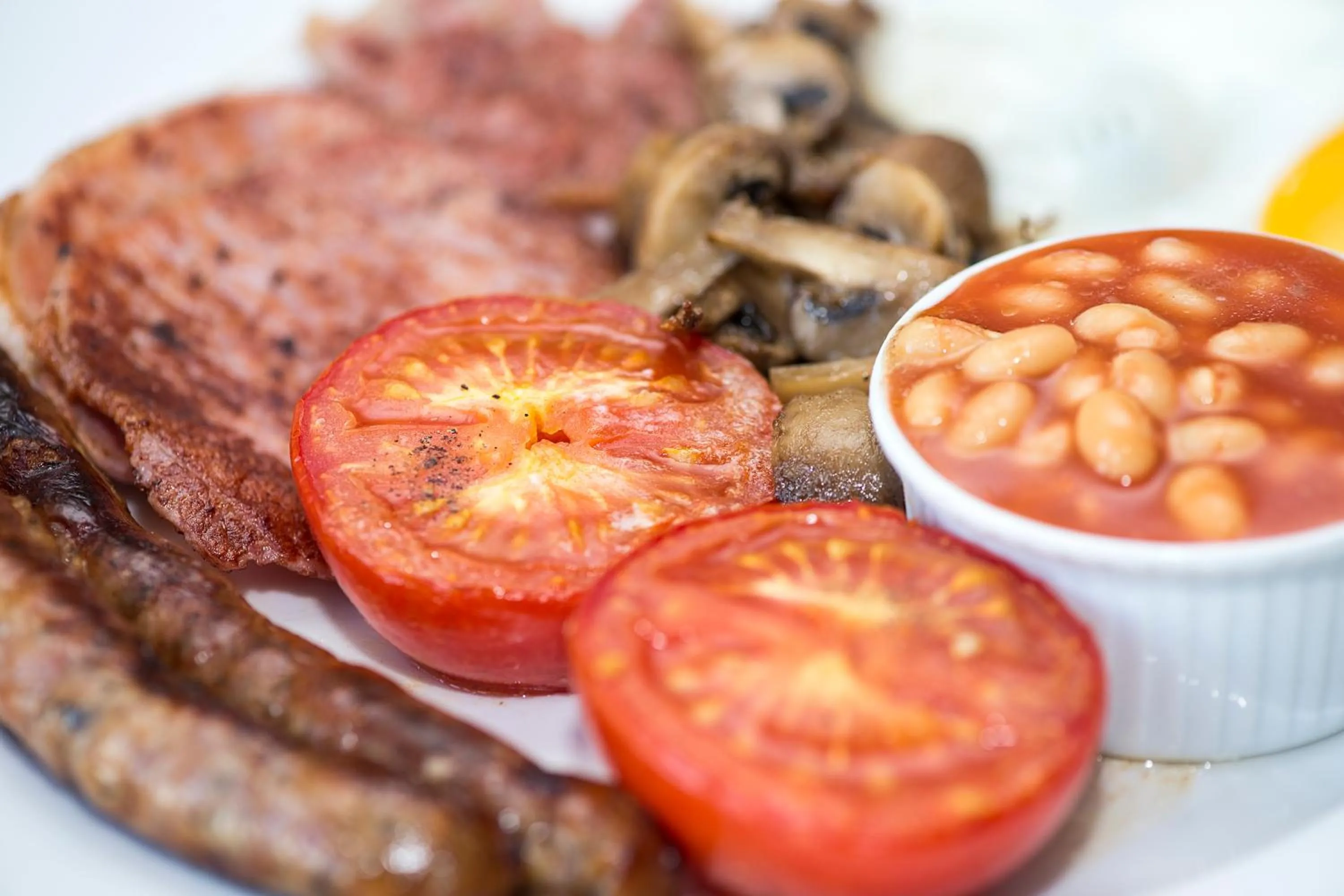 English/Irish breakfast in Spanhoe Lodge