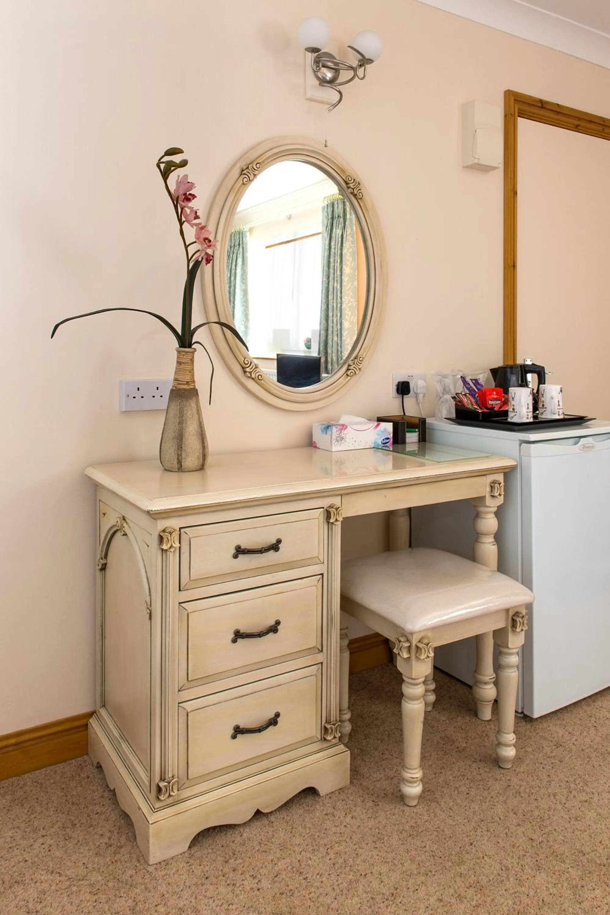 Decorative detail in Spanhoe Lodge