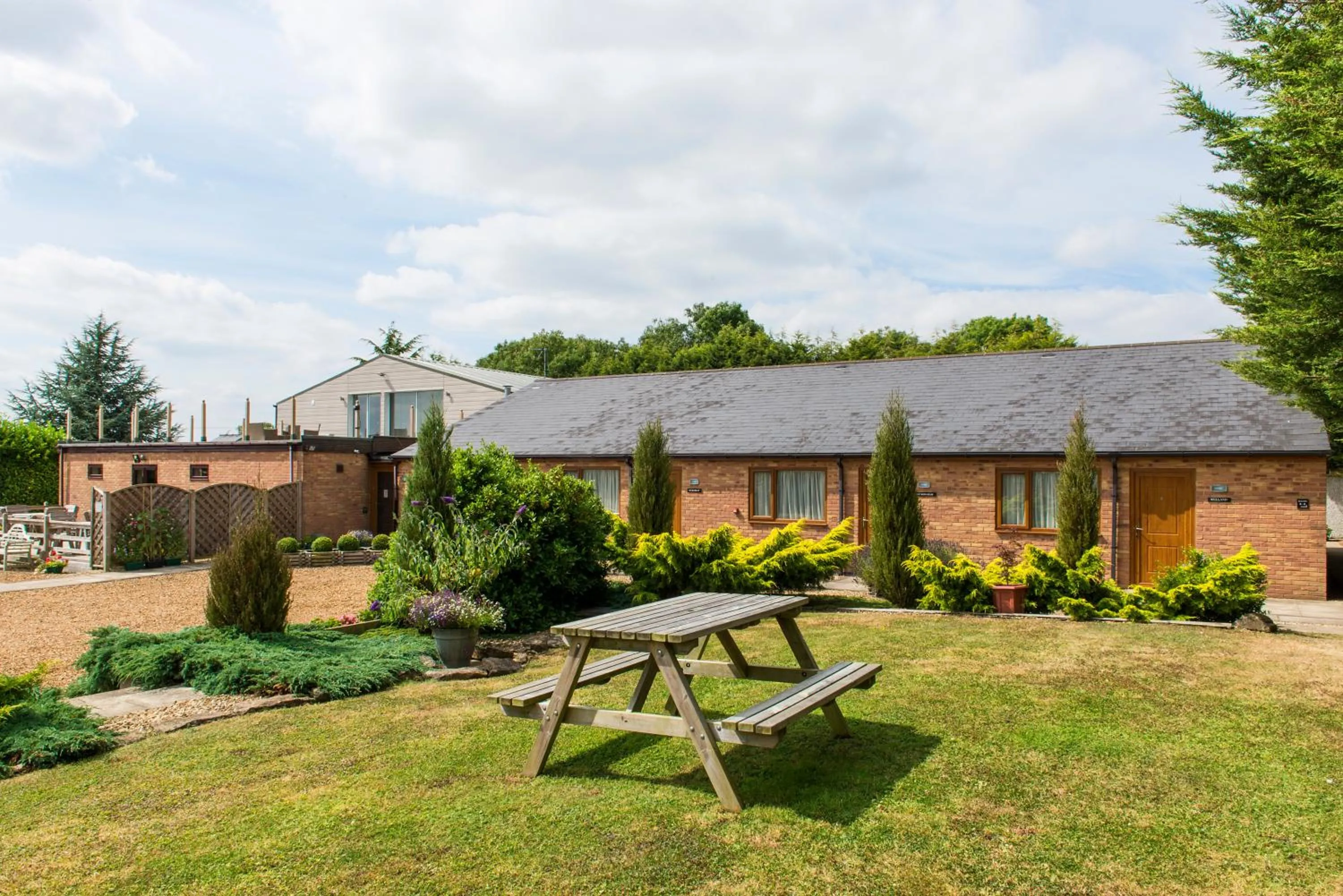 Garden in Spanhoe Lodge