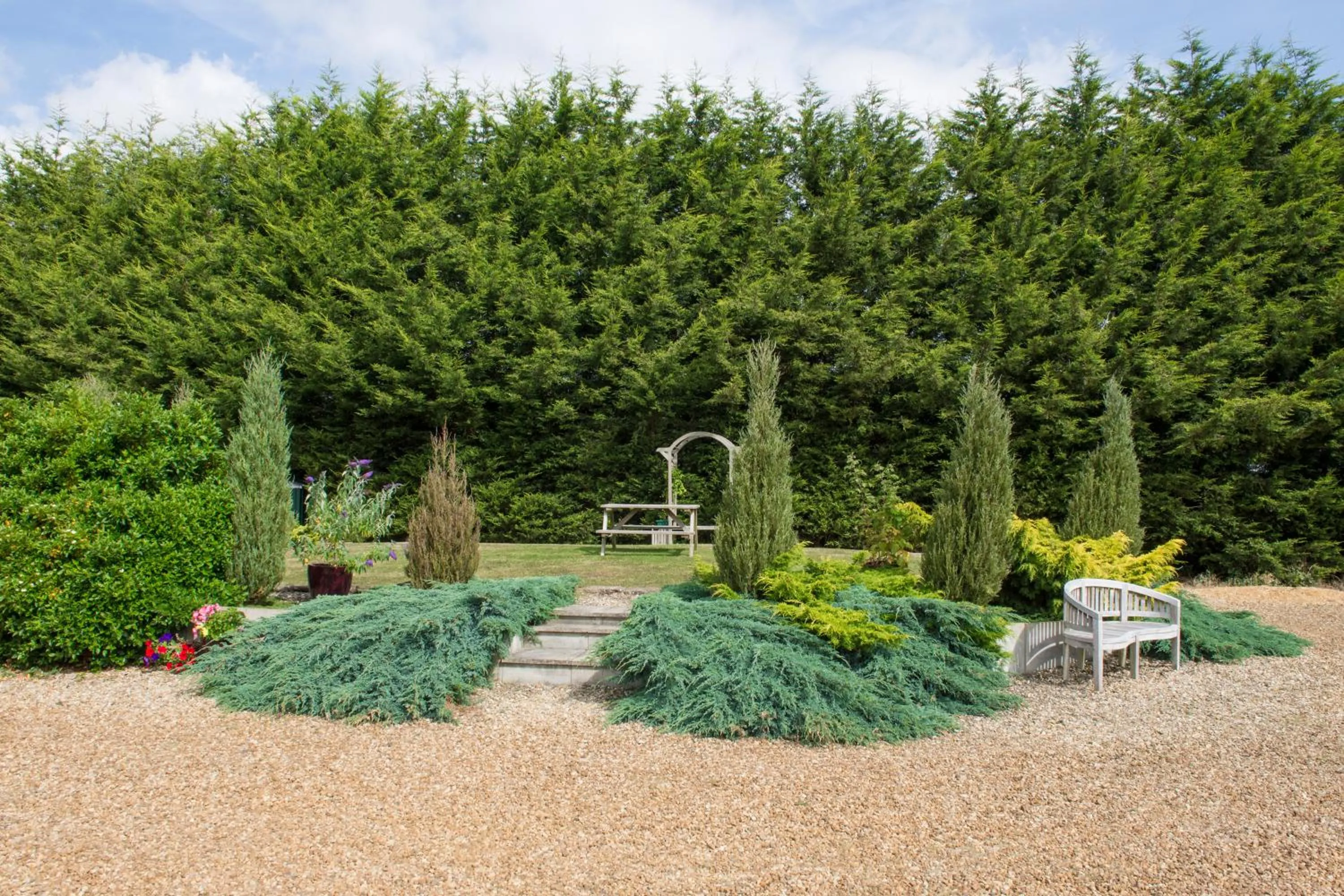 Garden in Spanhoe Lodge