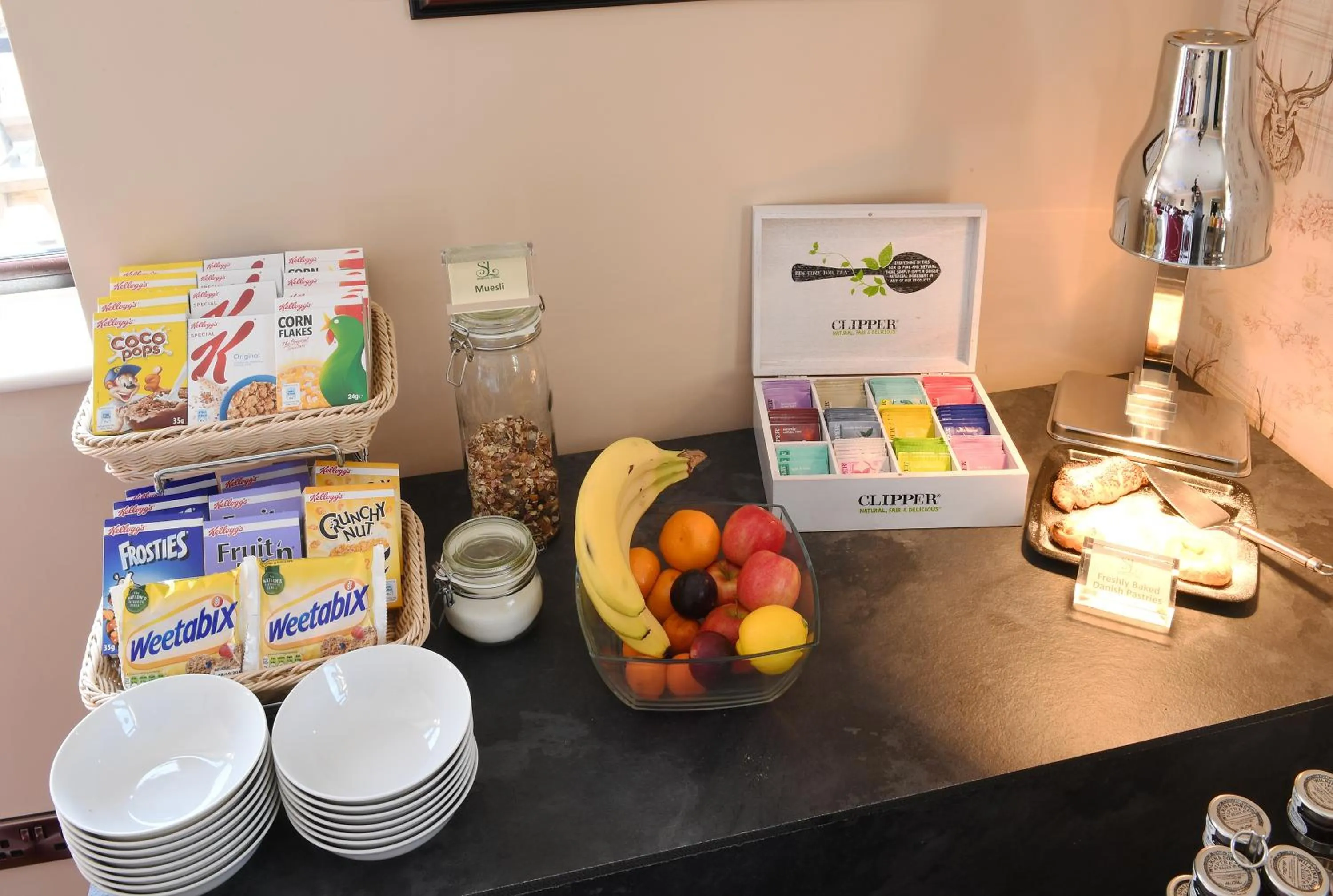 English/Irish breakfast in Spanhoe Lodge