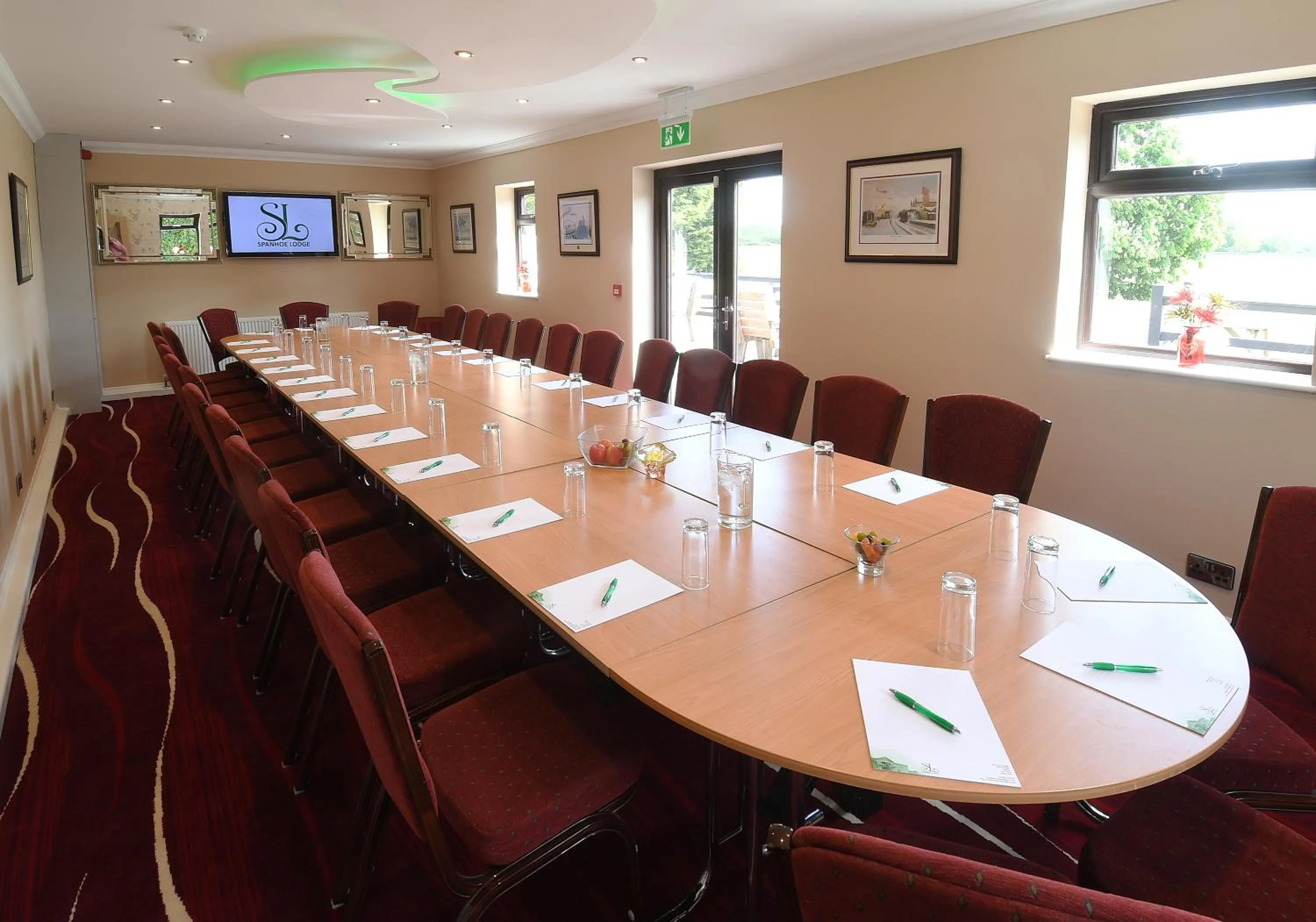 Meeting/conference room in Spanhoe Lodge