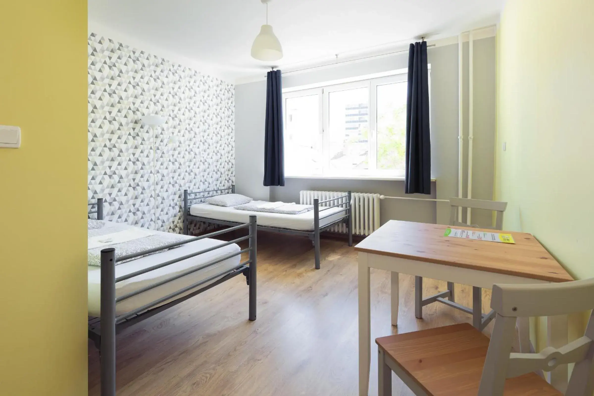 Twin Room with Private Bathroom in Patio Hostel Twin Room with Private Bathroom in Patio Hostel