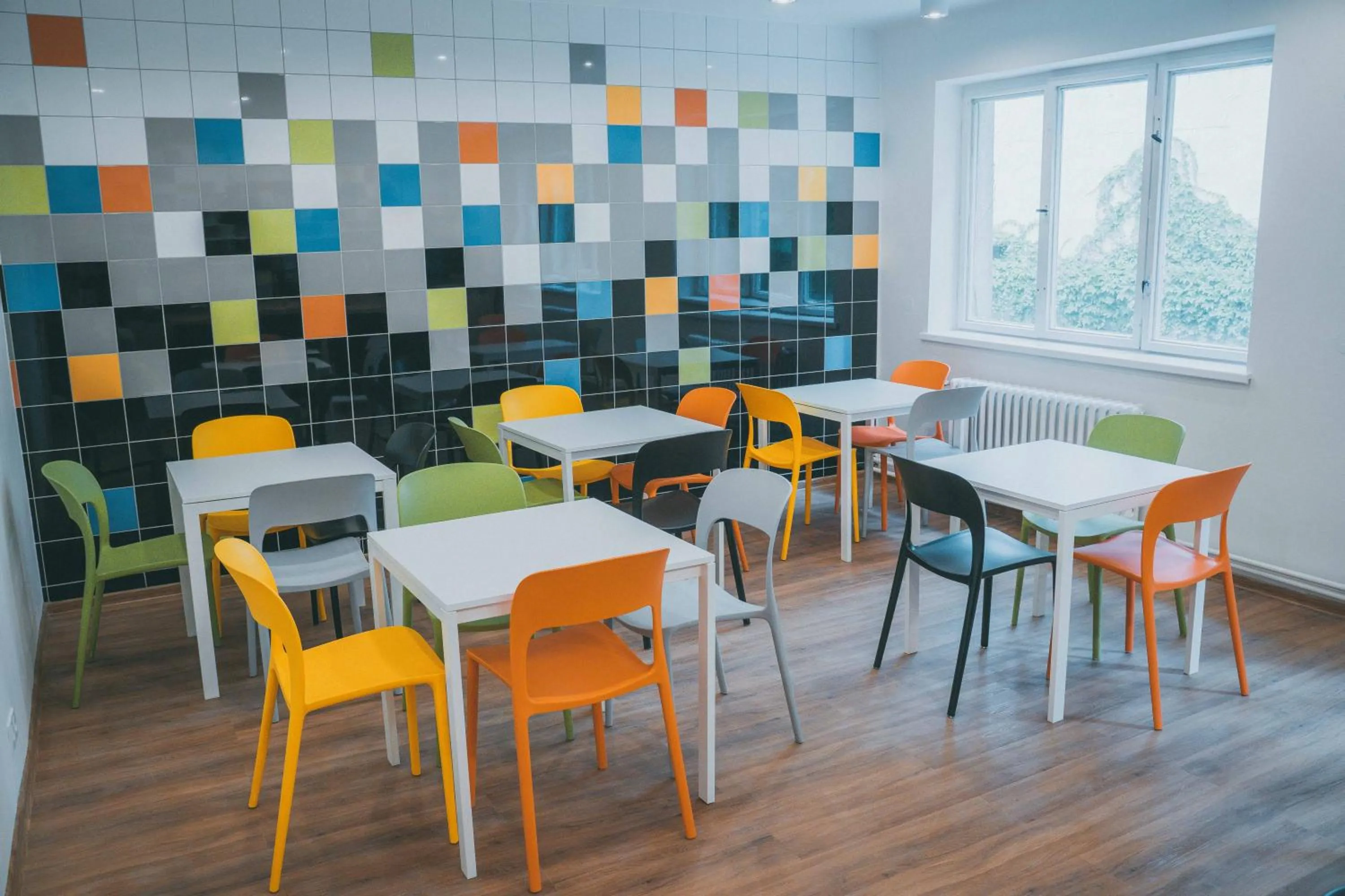 Kitchen or kitchenette in Patio Hostel