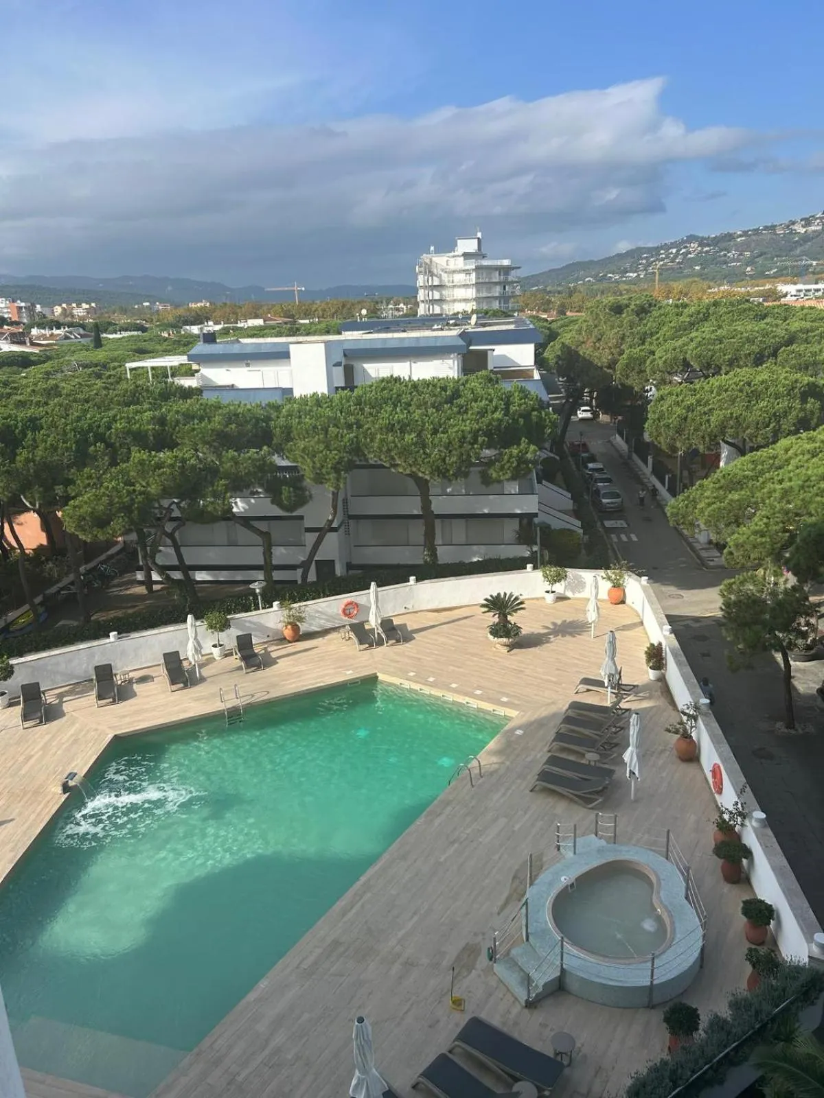 City view in Hotel Aromar